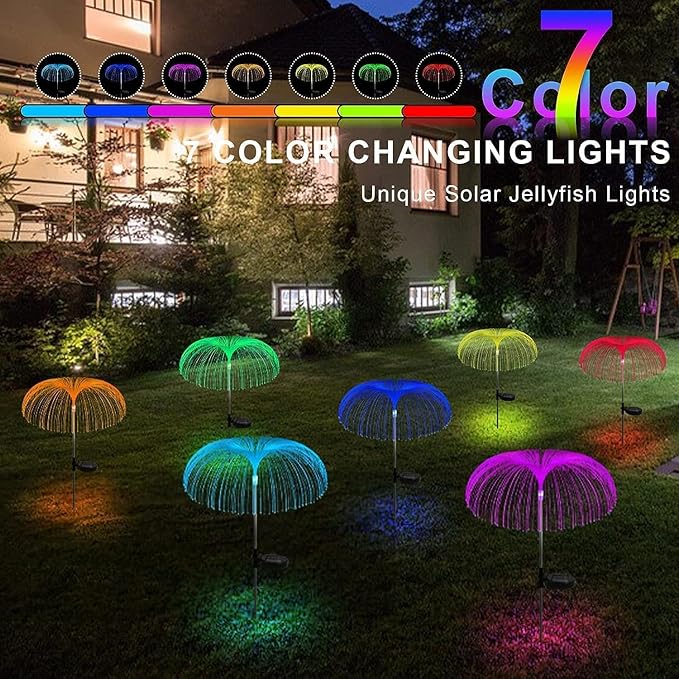 Solar Jellyfish Lights