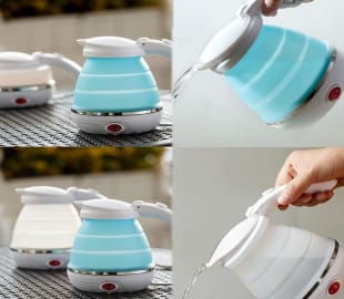 Foldable Electric Silicon Kettle