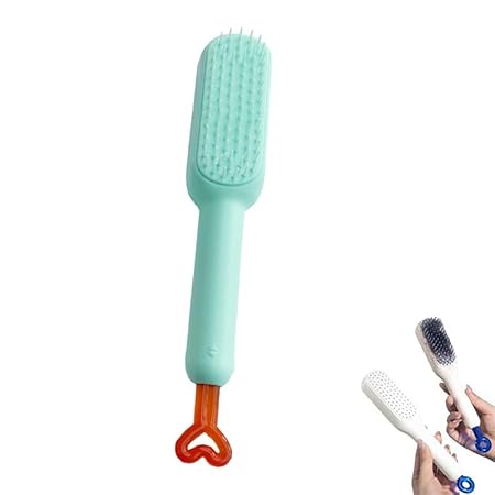 Self-Cleaning Anti-Static Massage Comb