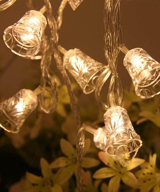 Jingle Bell Light String (3m, 16 LED, Warm White) LED Fairy Lights