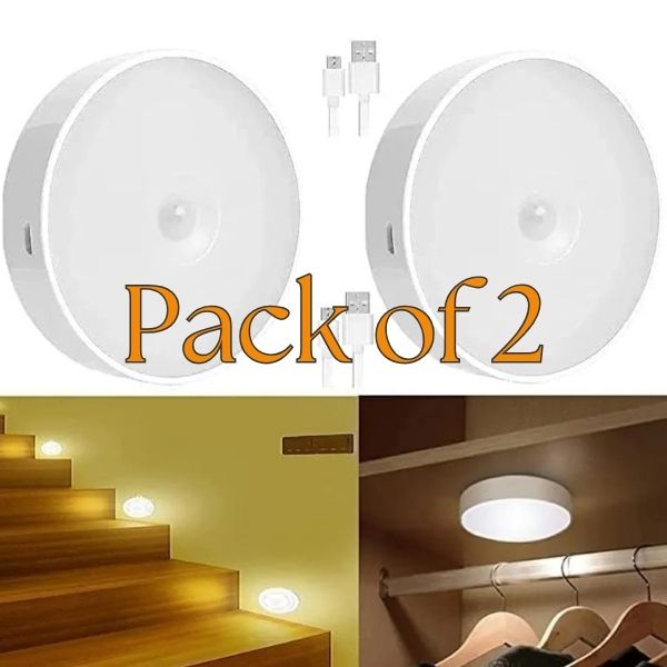 Wireless Motion Sensor Lights for The Home (Pack of 2)