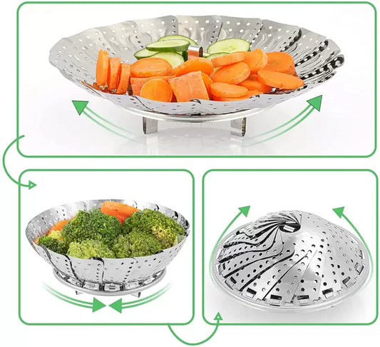 Stainless Steel Steamer Basket For Vegetable