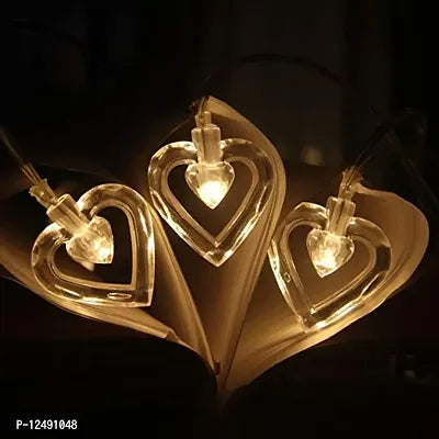 20 LED Heart Shaped String Fairy Light Indoor Outdoor Home Decorations