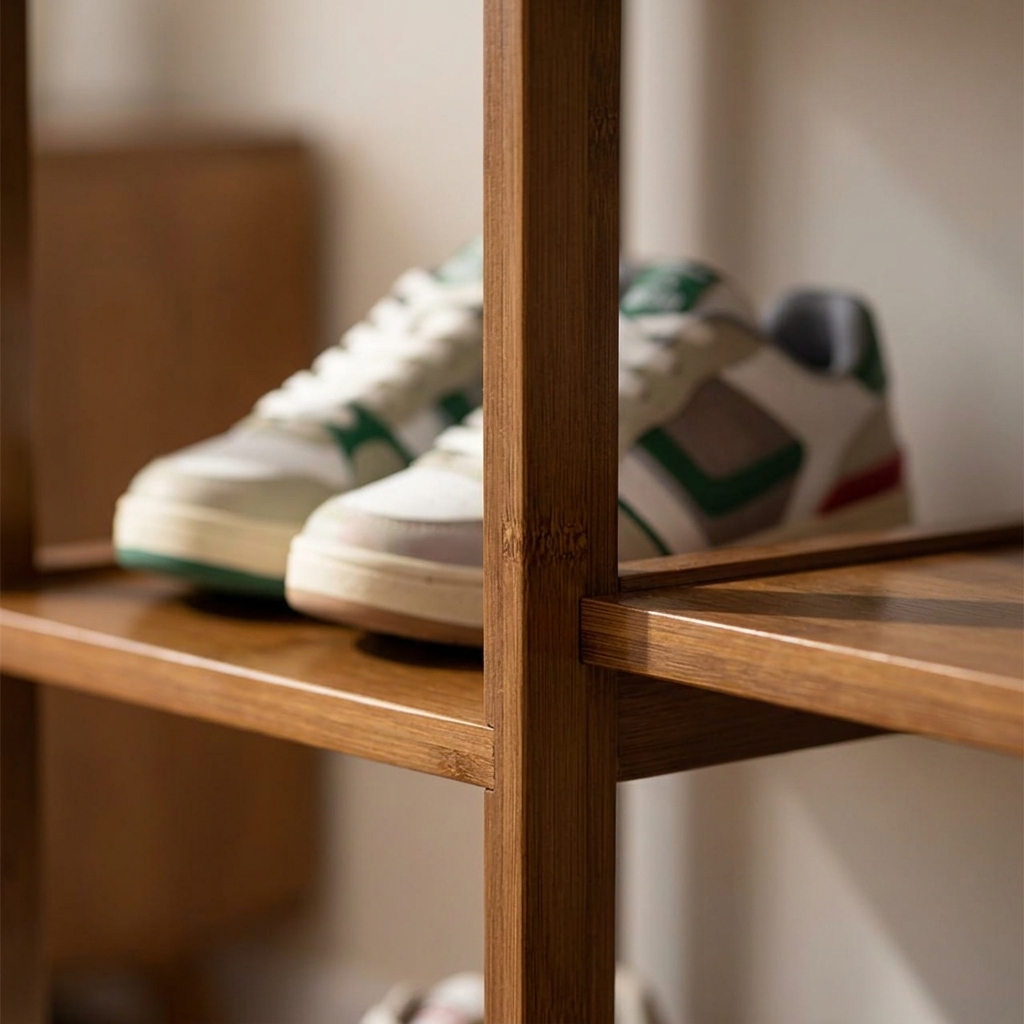 9-Tier Bamboo Shoe Tower — view 7