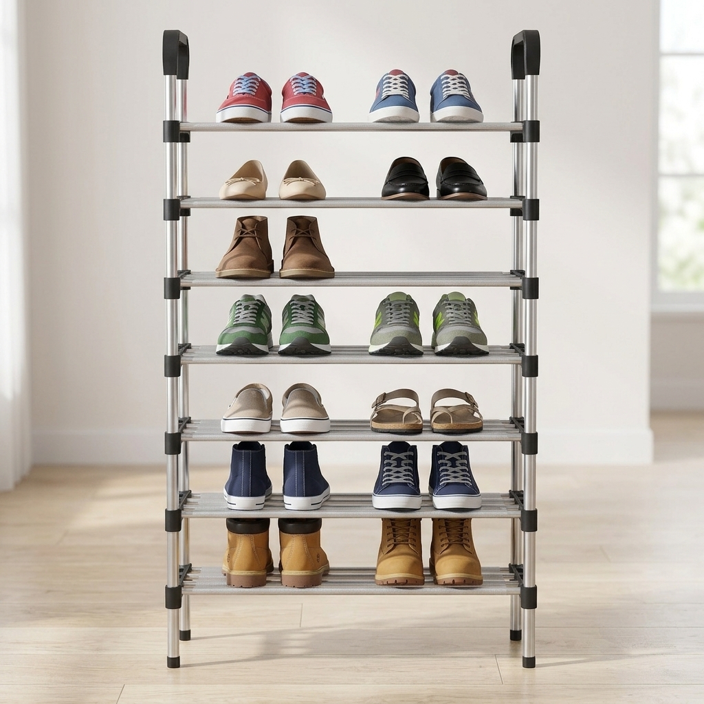Queenrain 7-Tier Shoe Rack — view 6