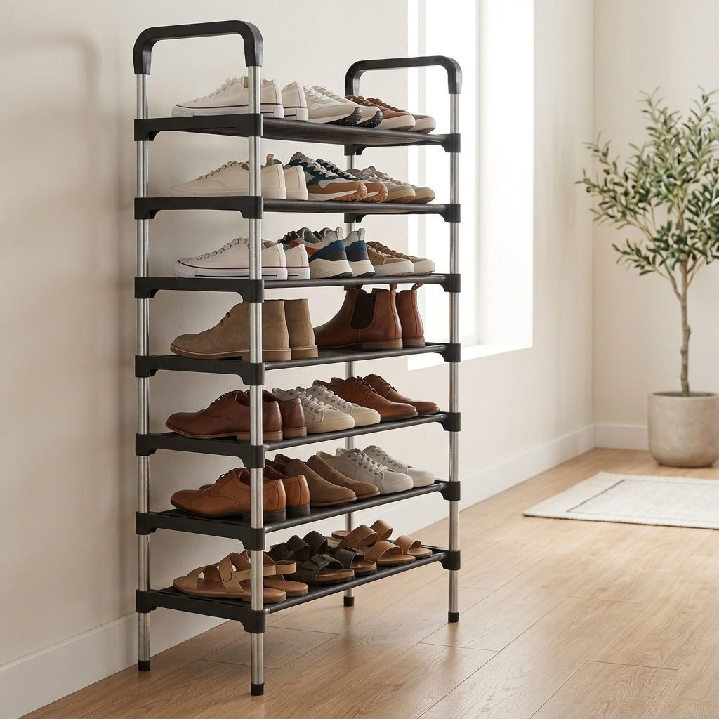 Queenrain 7-Tier Shoe Rack