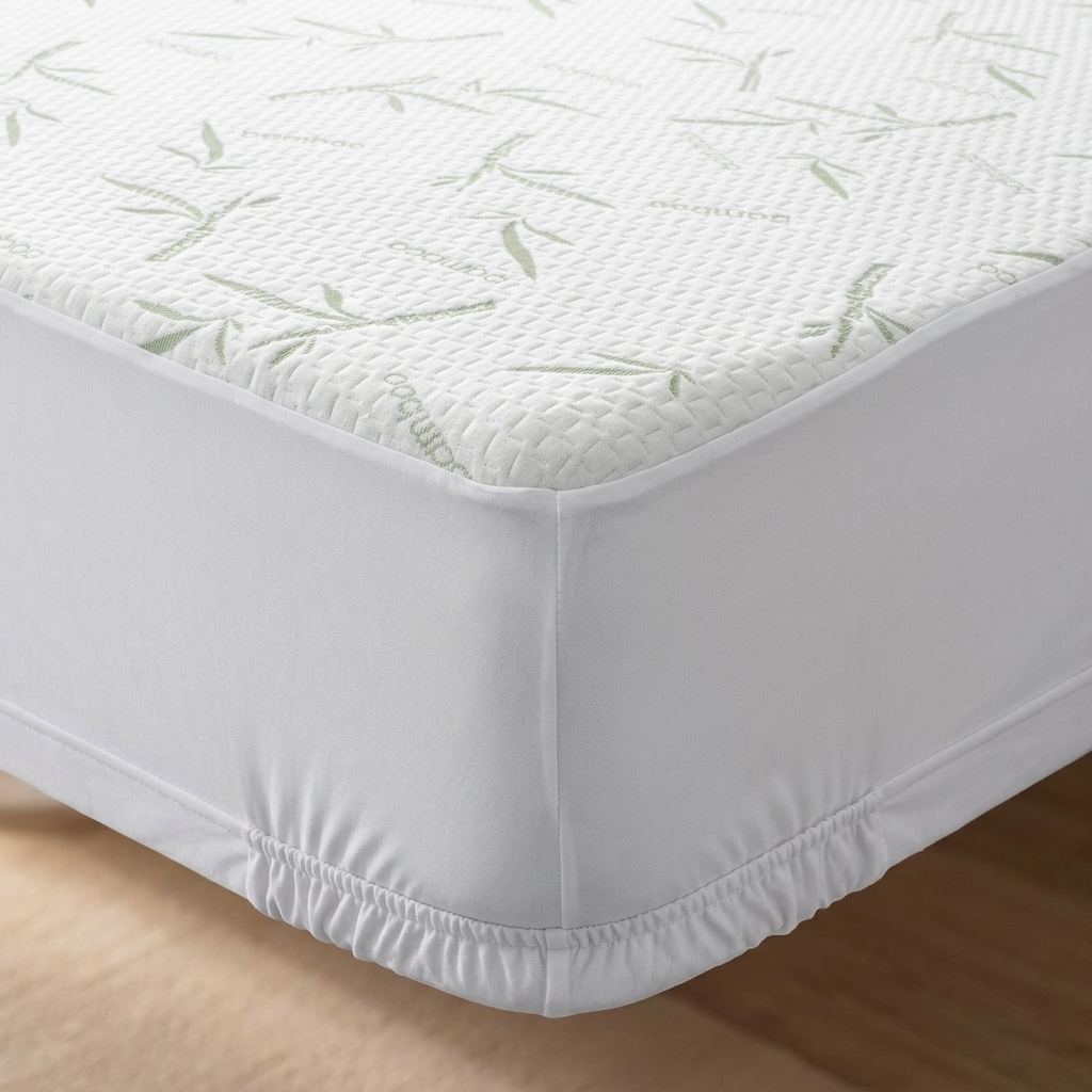 Waterproof Mattress Protector, Bamboo-Viscose Blend — view 2