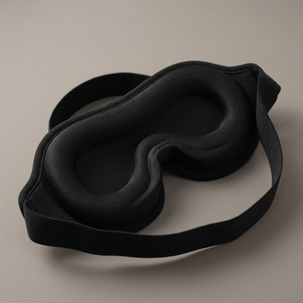 Contoured Blackout Sleep Mask with Nose Seal — view 6