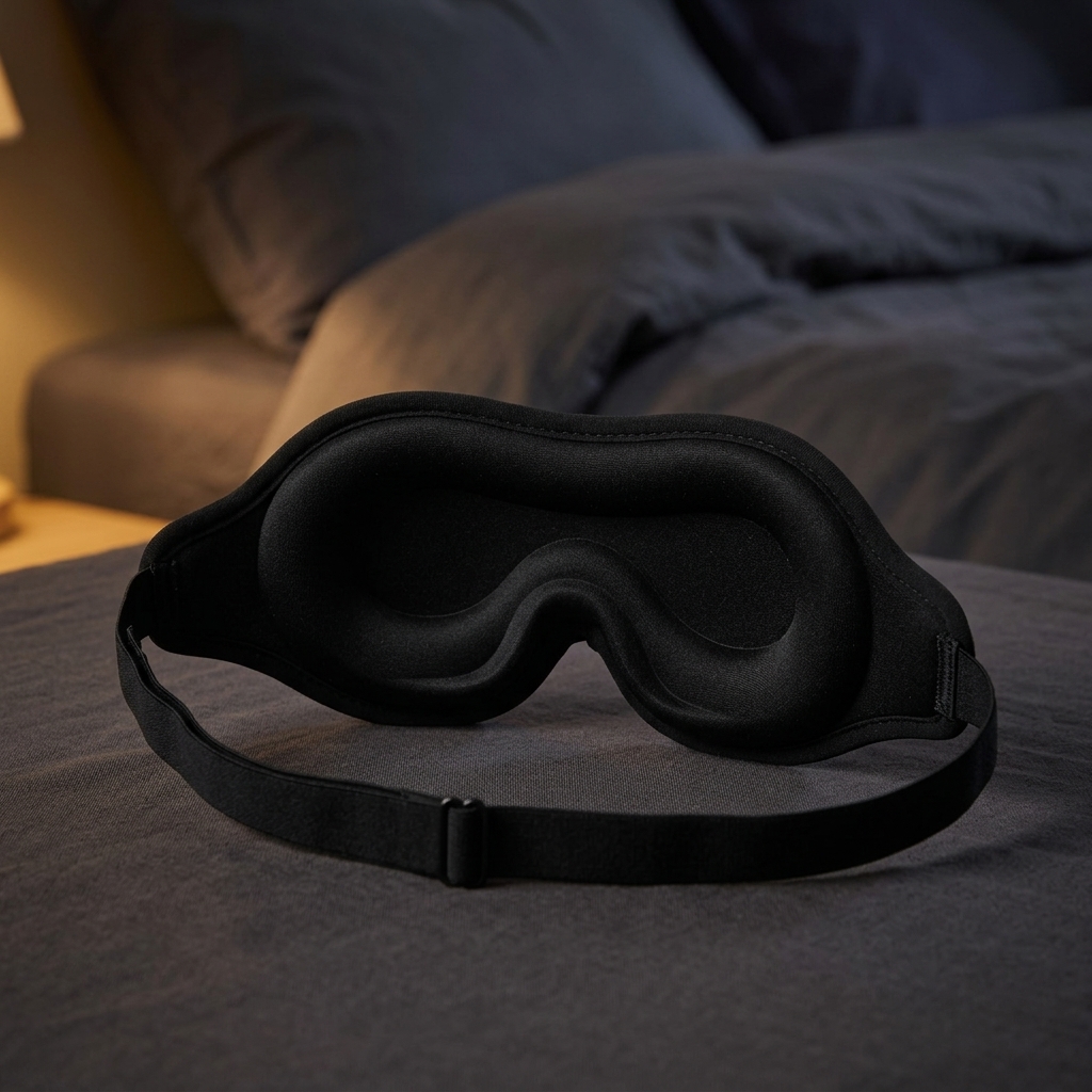 Contoured Blackout Sleep Mask with Nose Seal — view 7