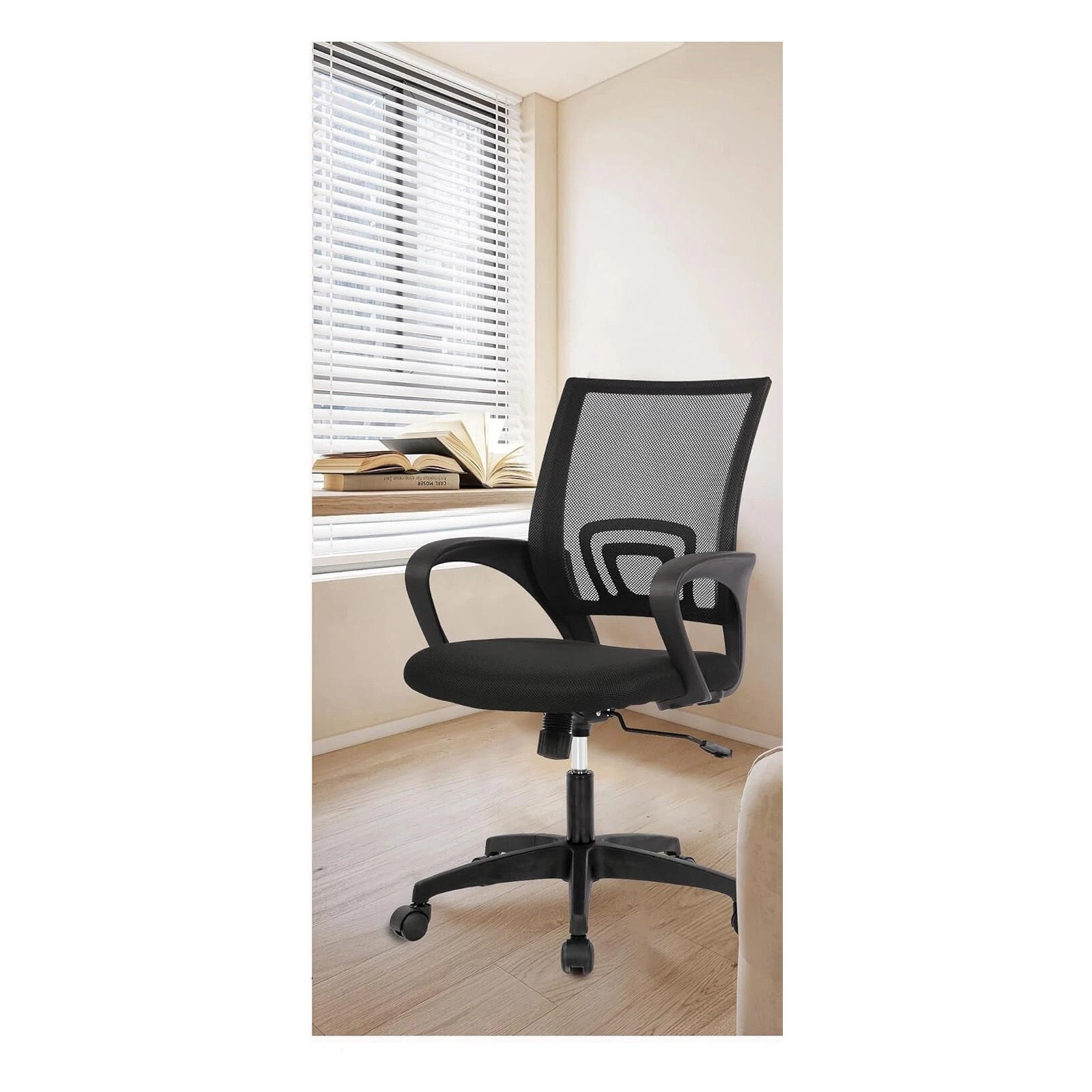 BestOffice Black Mesh Task Chair with Lumbar Support — view 4