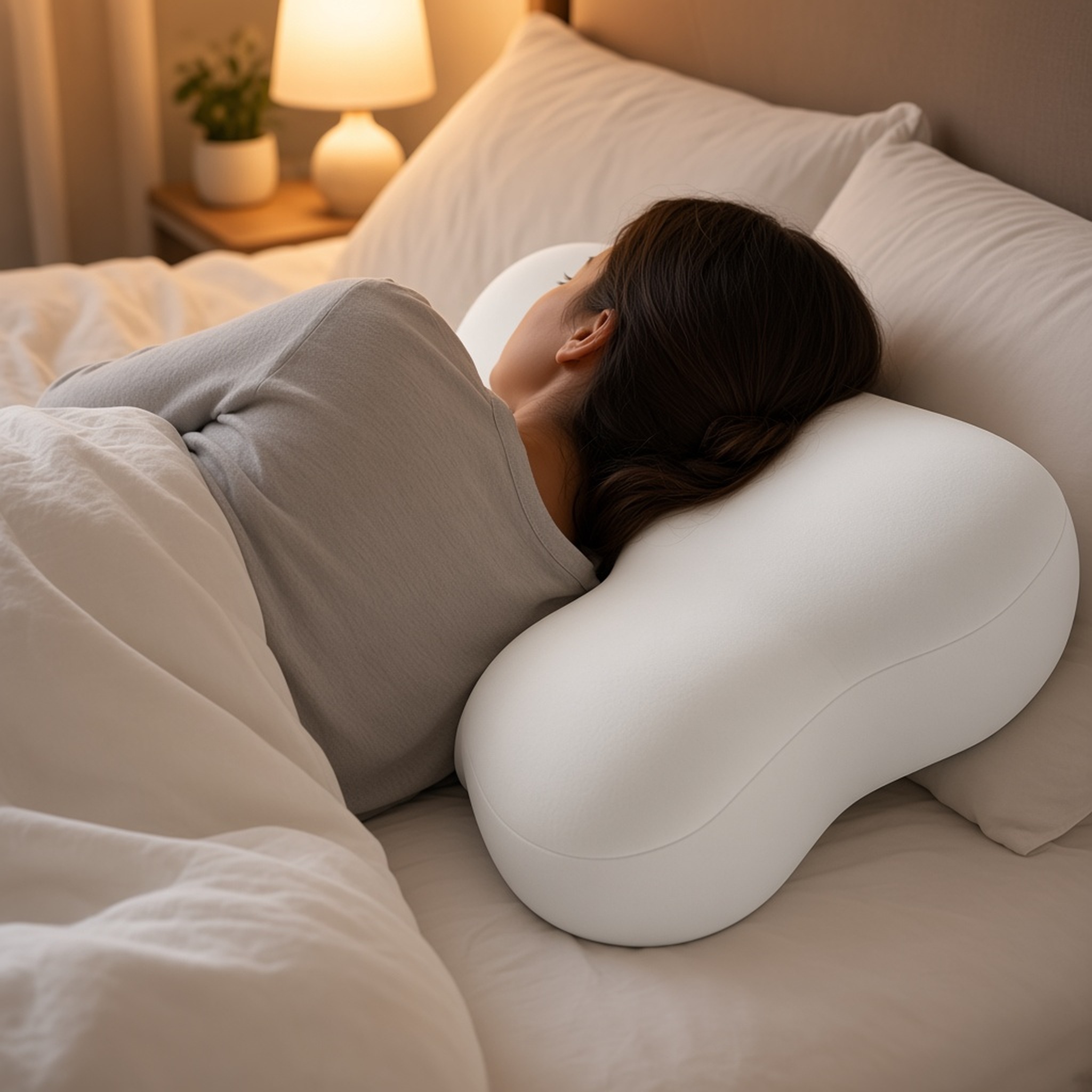 Mellow CloudAlign Memory Foam Pillow, Regular, photo 3 of 6