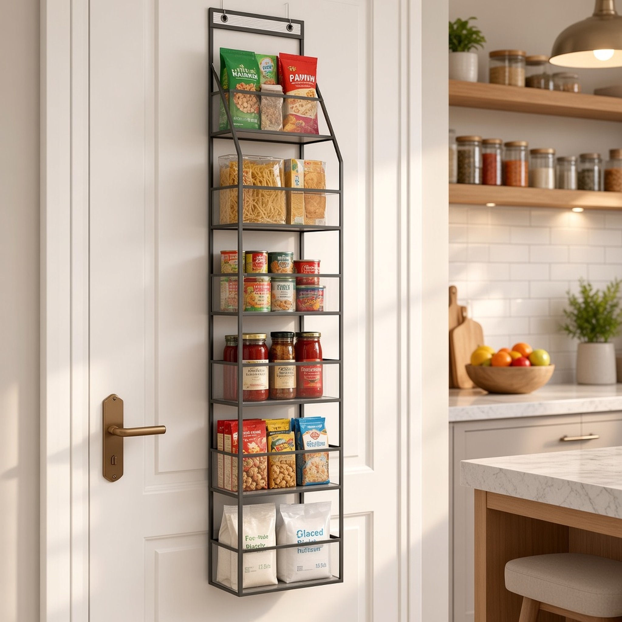 6-Shelf Over-the-Door Pantry Organizer, photo 3 of 6