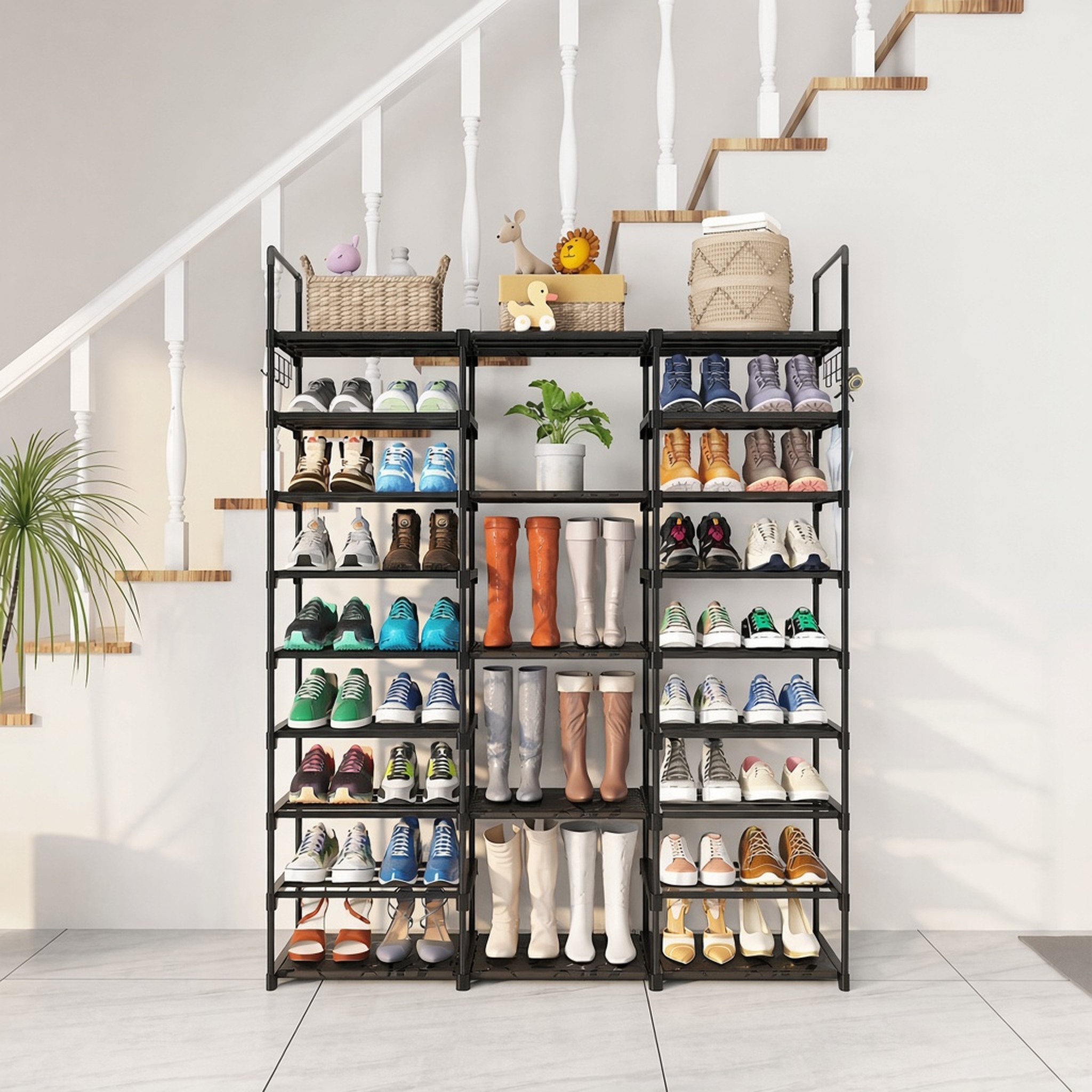 9-Tier Shoe Rack, 50-Pair Capacity, photo 6 of 6
