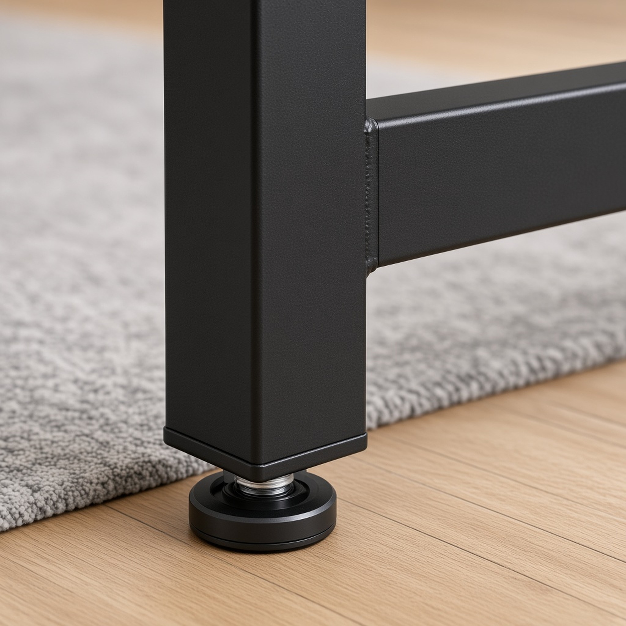 Black 78.74-Inch Two-Person Computer Desk, photo 4 of 6