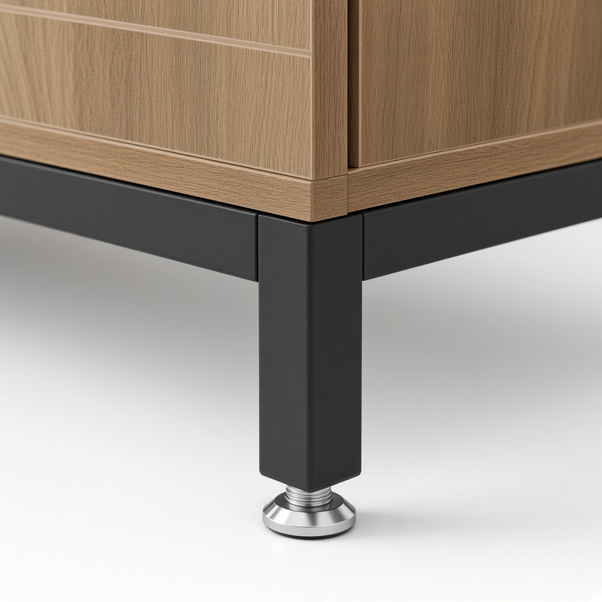 Light Oak 5-Tier Shoe Cabinet with Geometric Doors, photo 6 of 6