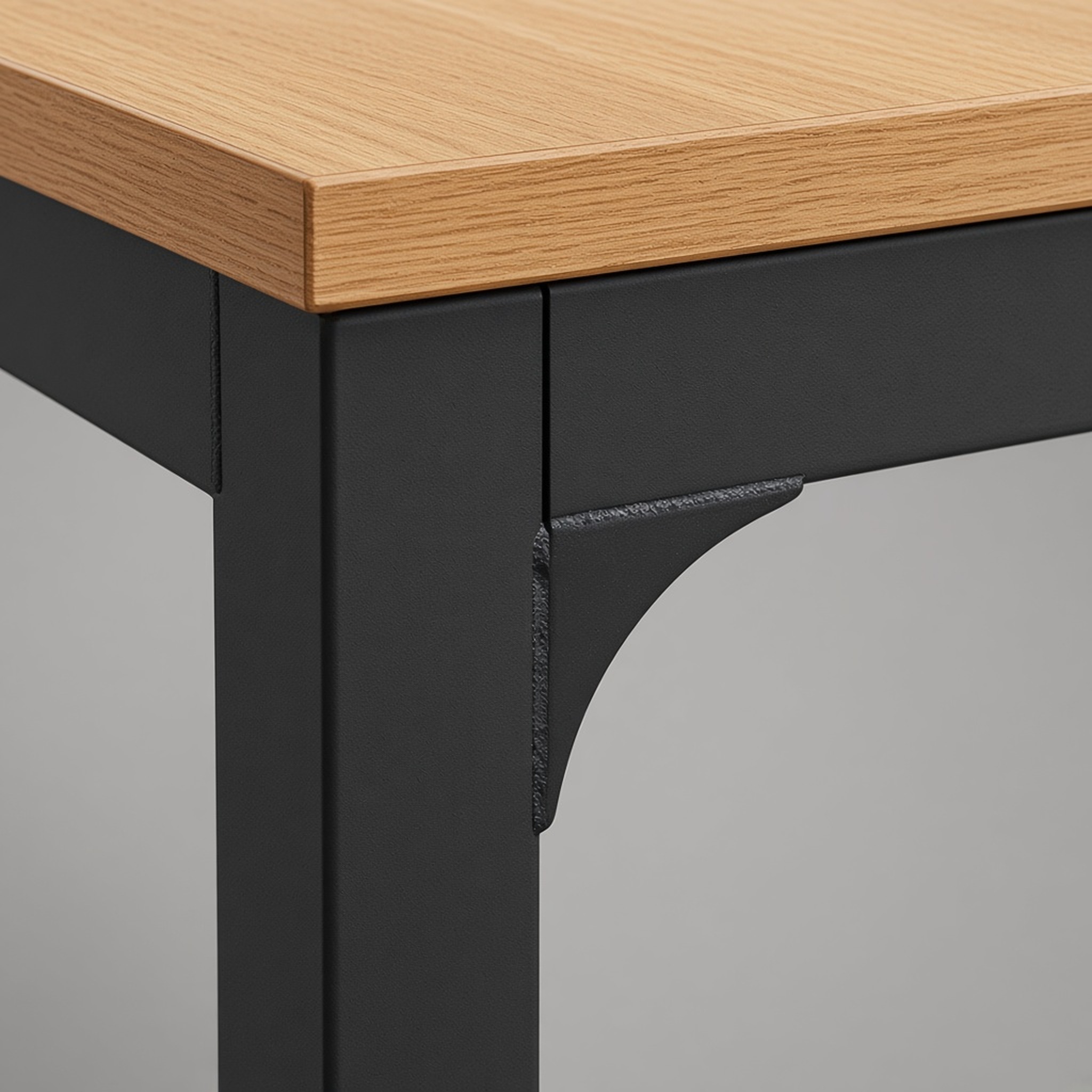 Light Walnut 78.74-Inch Two-Person Computer Desk, photo 4 of 8