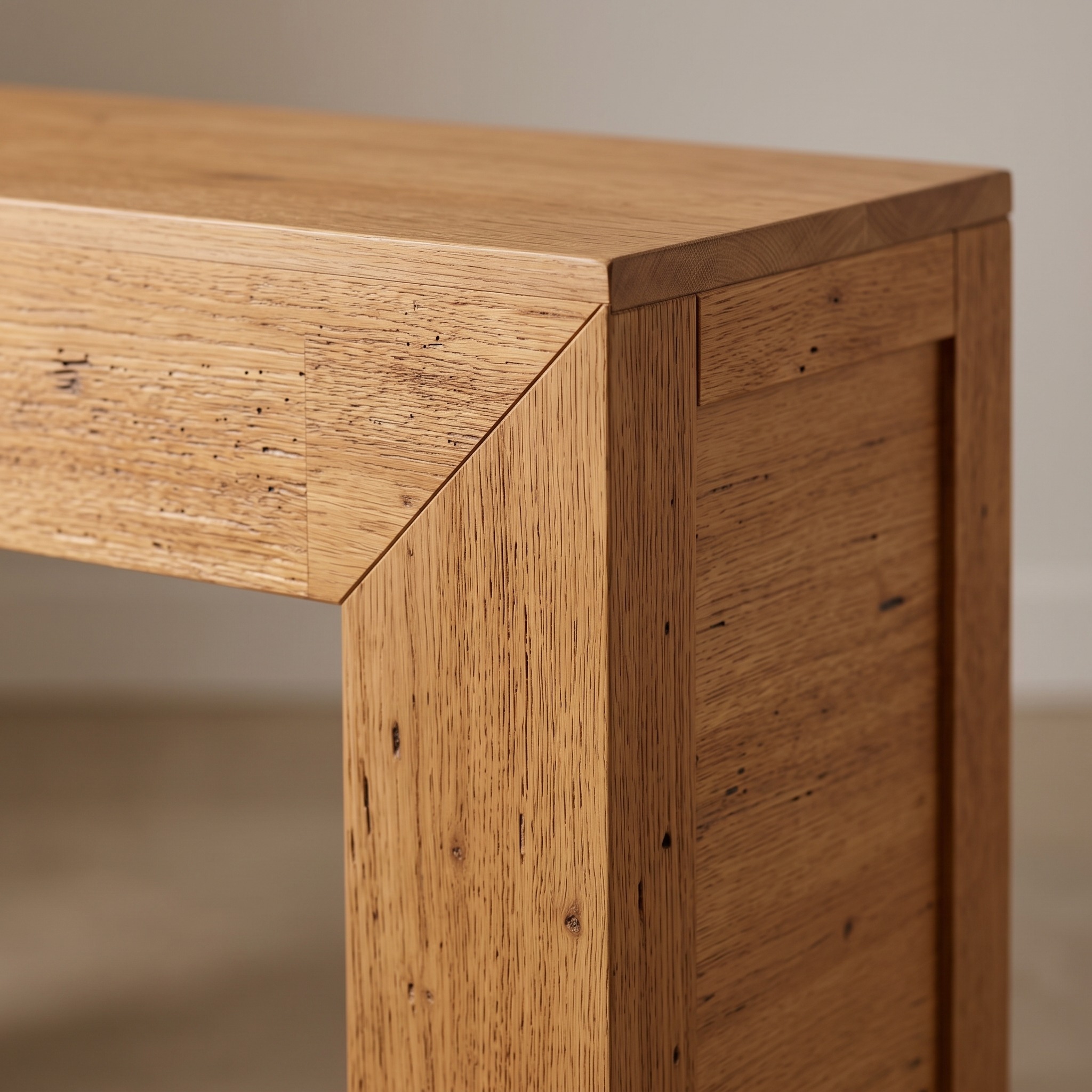Rustic Waterfall Console Table, photo 3 of 5