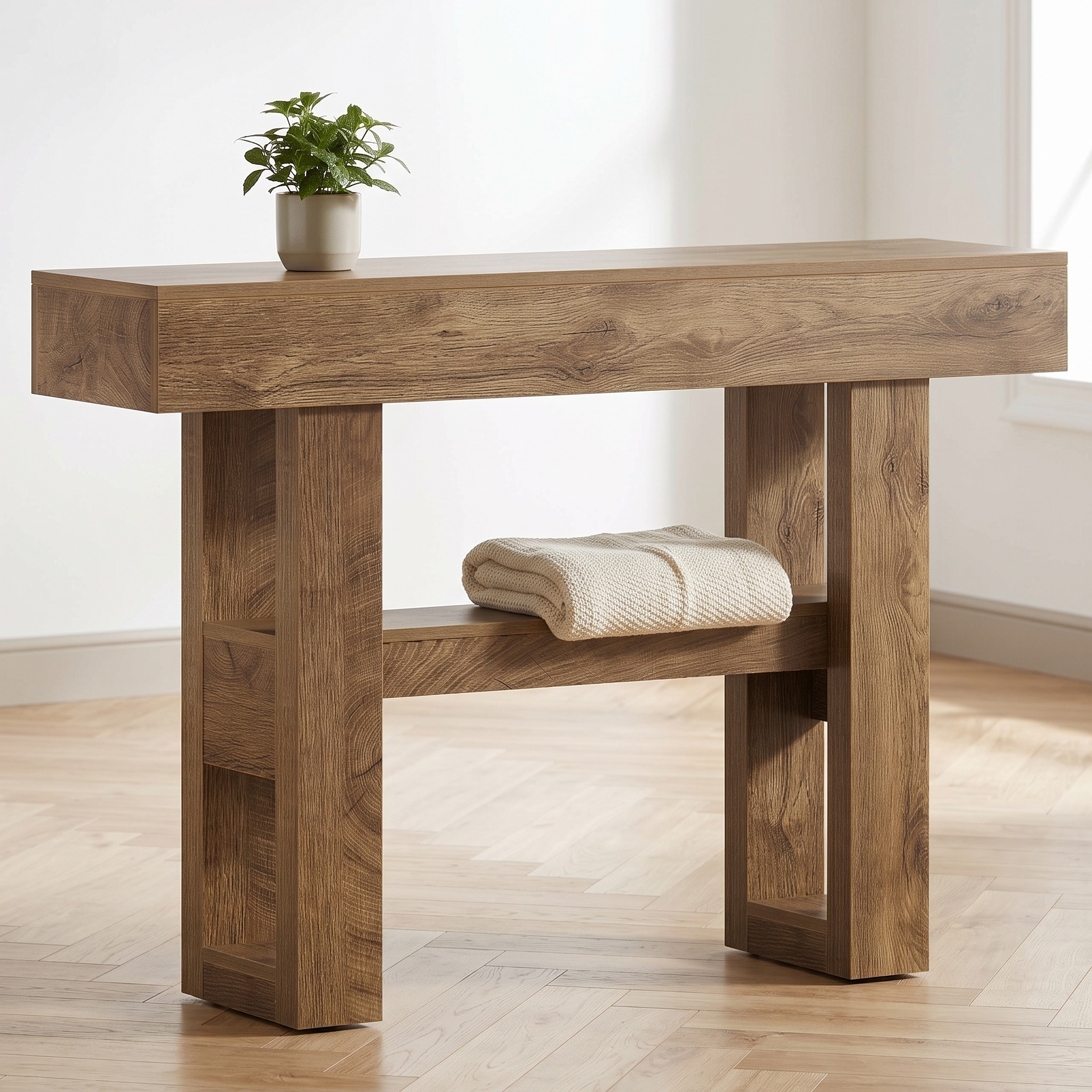Console Table with Lower Shelf, photo 3 of 5