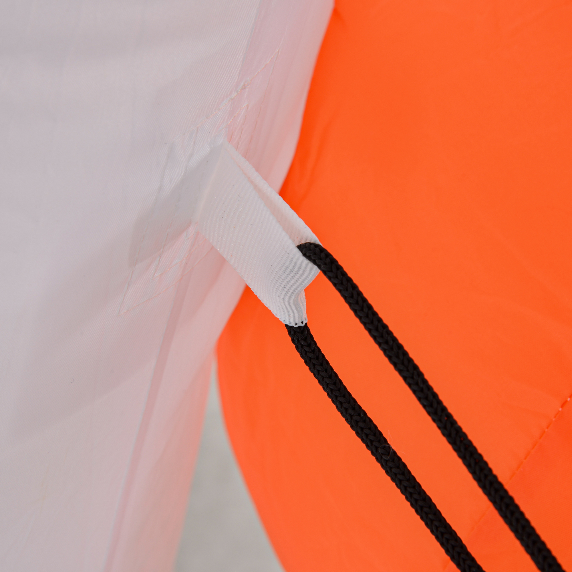 71 in Inflatable Ghost with Pumpkin and Red Light, White, photo 4 of 5