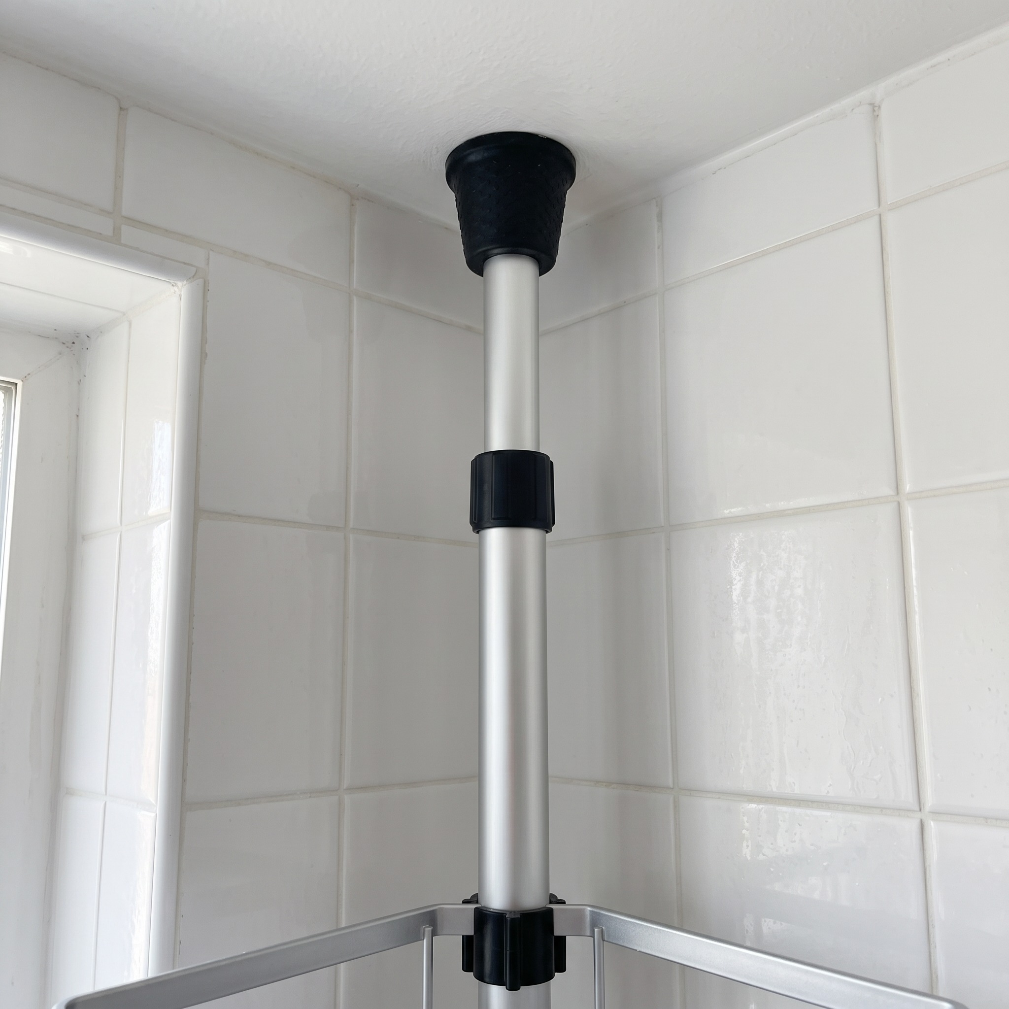 4-Tier Tension Pole Shower Caddy, 47–121 in, photo 4 of 5