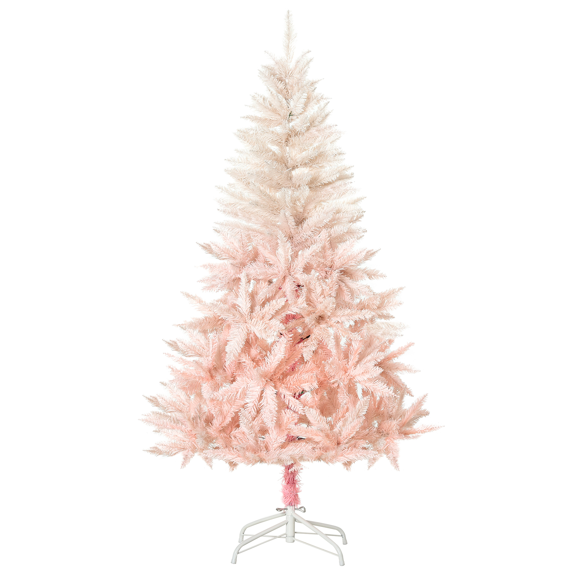 7 ft Christmas Tree with 1000 Tips, Unlit, Pink, photo 4 of 5