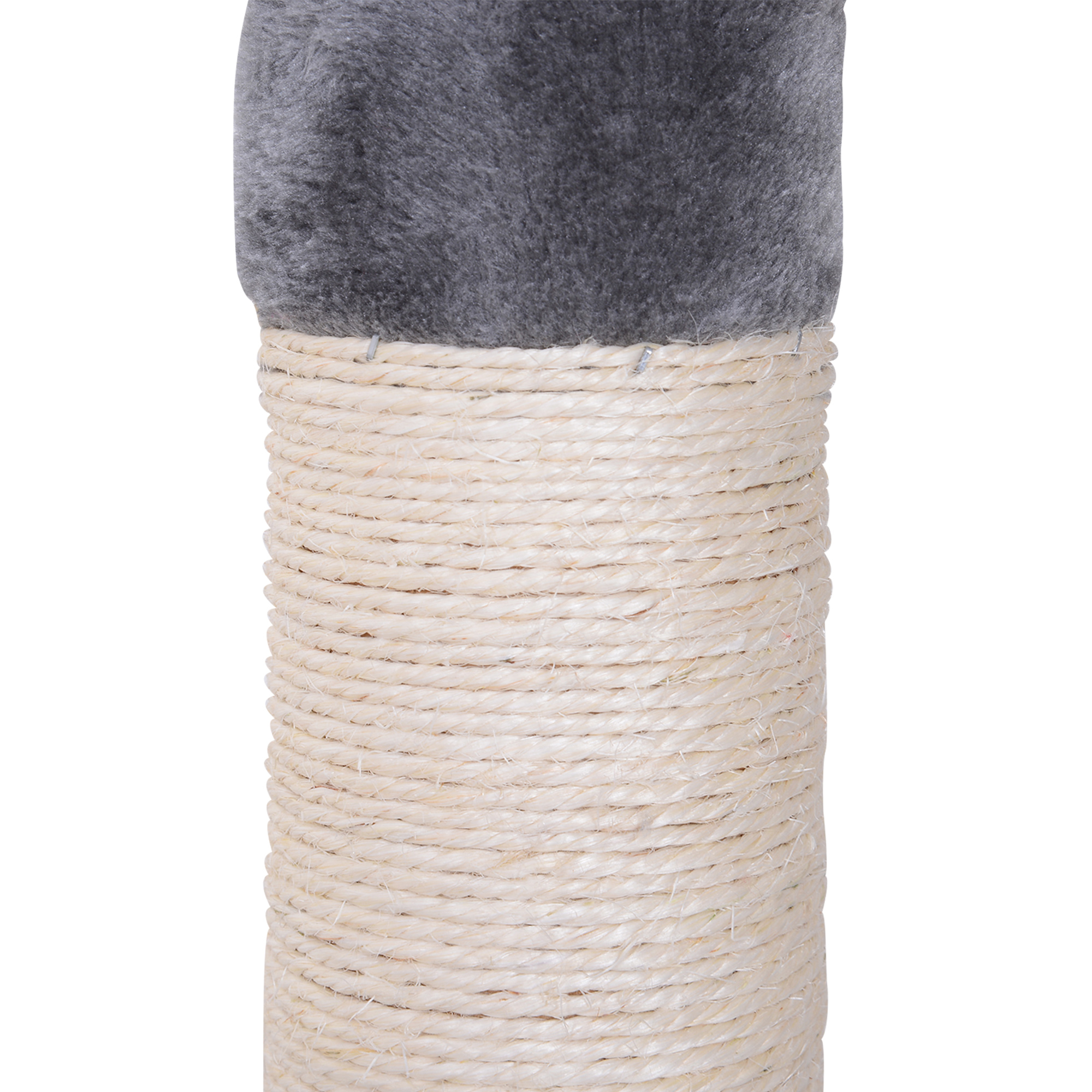 5-Level Ceiling Cat Tree with Hammock, Gray, photo 5 of 5