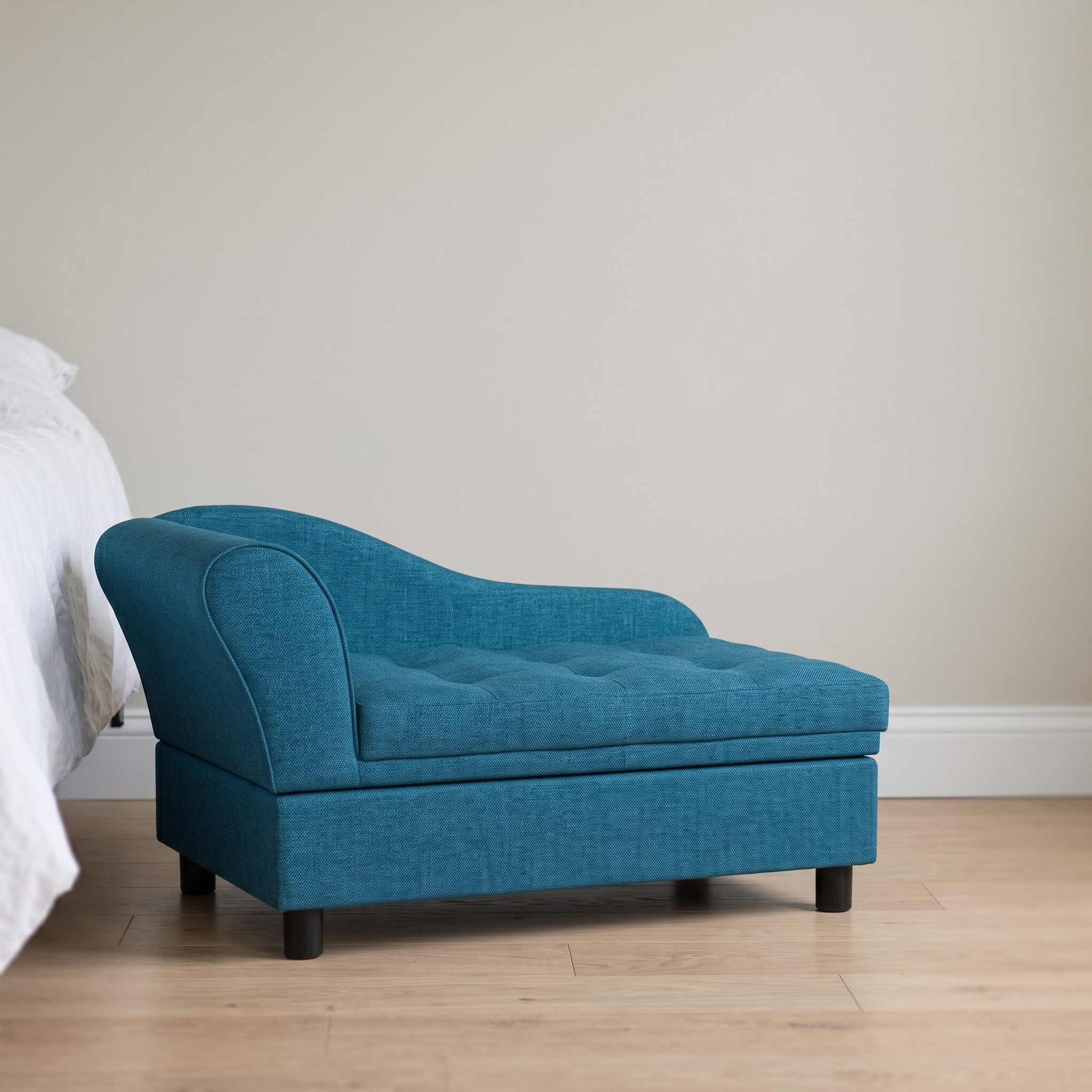 Dog Sofa with Hidden Storage, Dark Blue, photo 2 of 5