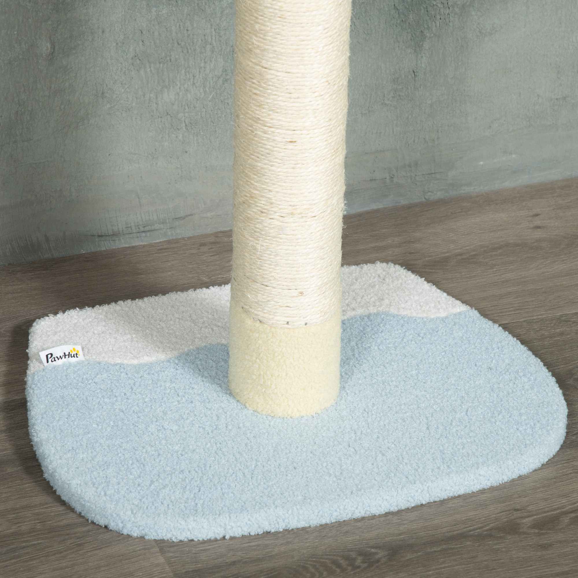 Floor-to-Ceiling Cat Tree with 3 Perches, Yellow, photo 4 of 5