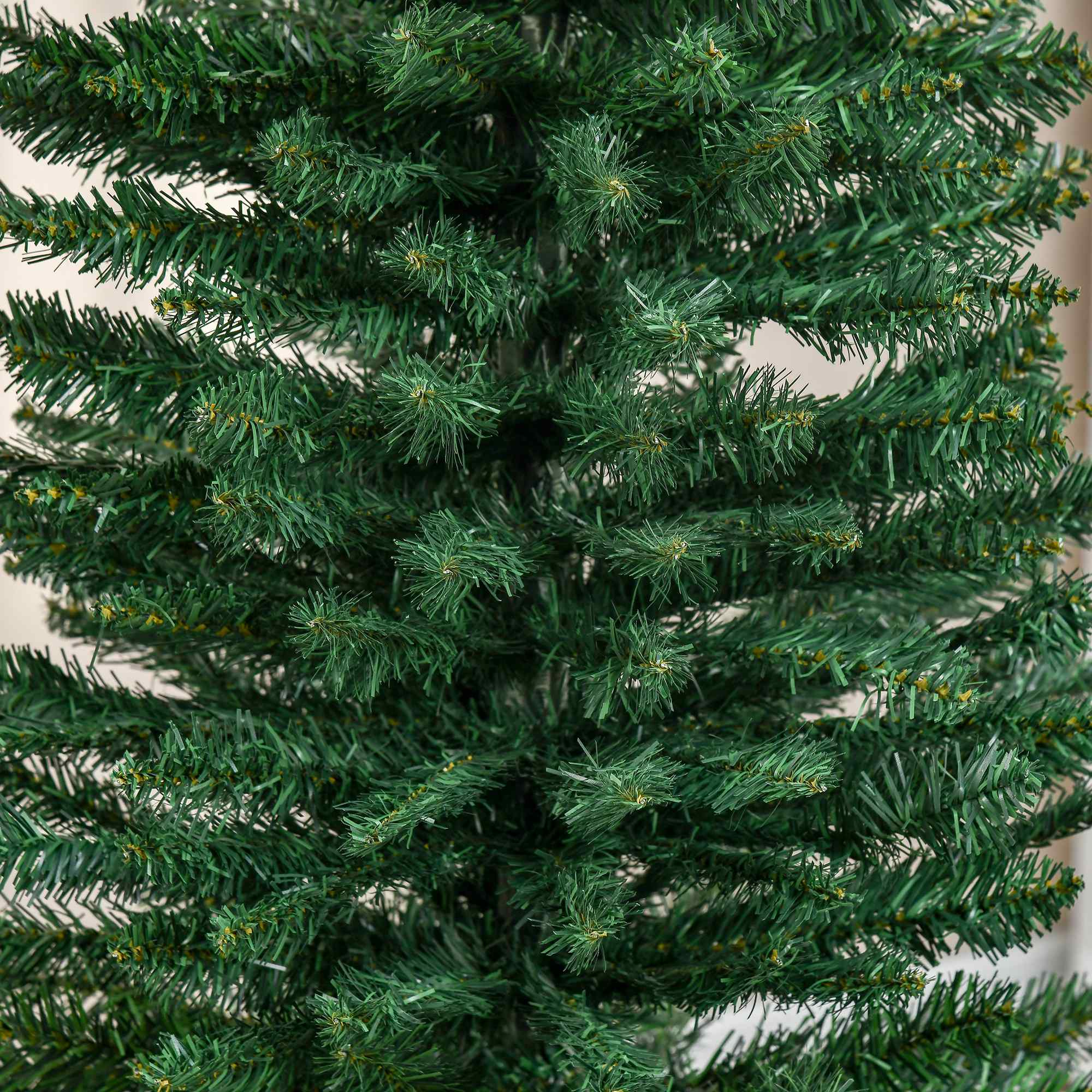 7-ft Christmas Tree with Slim Profile, Unlit, Green, photo 4 of 5