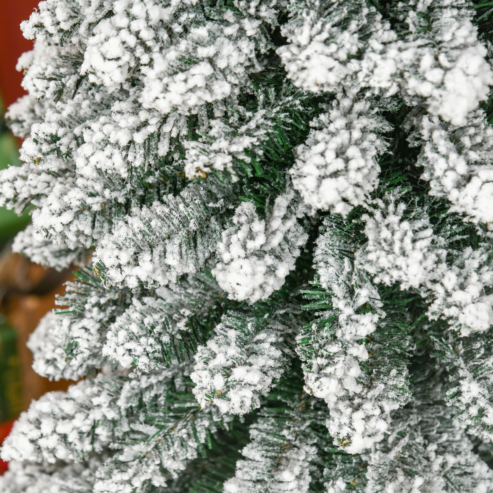 Pencil Christmas Tree with Snow Flocking, Unlit, photo 5 of 8