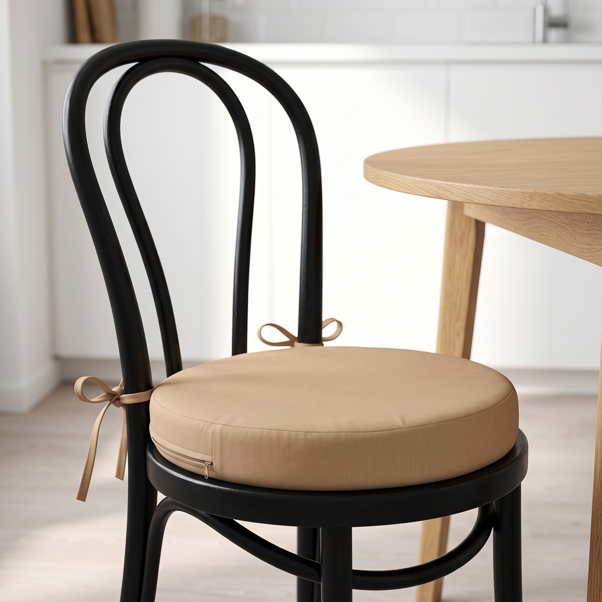 Round Chair Cushions, 15 in, Set of 4, photo 1 of 10