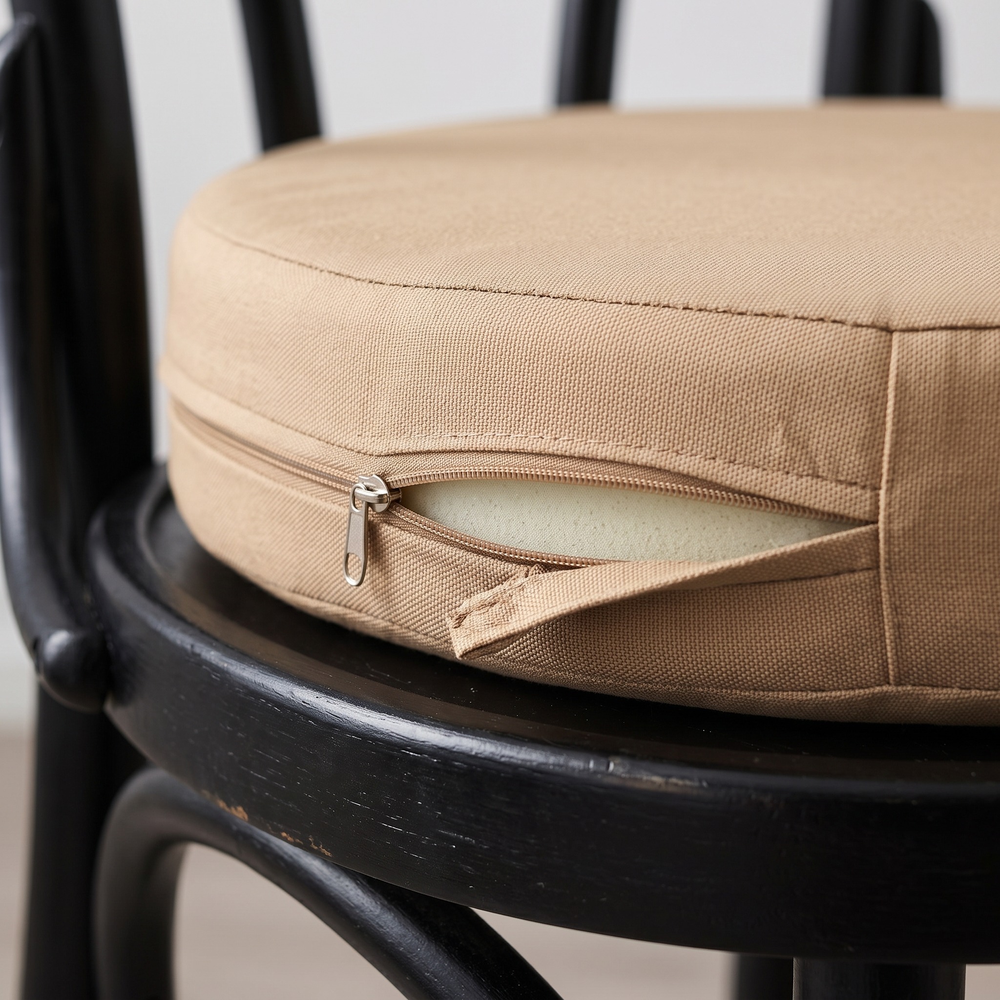 Round Chair Cushions, 15 in, Set of 4, photo 5 of 10
