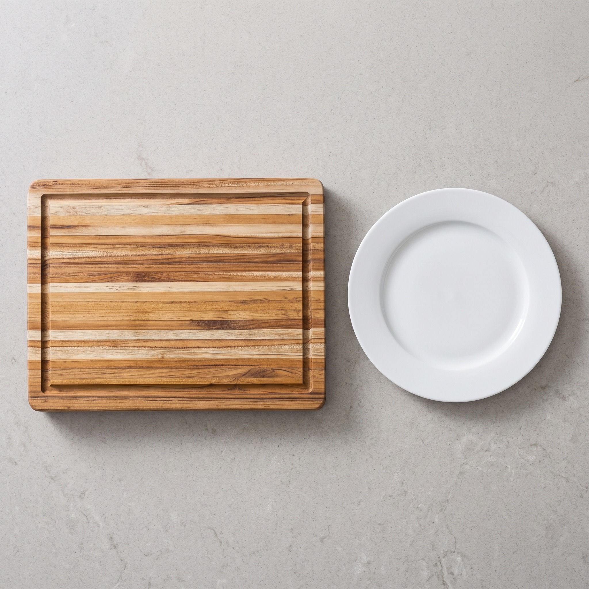 Teak Carving Board with Juice Groove, photo 2 of 7