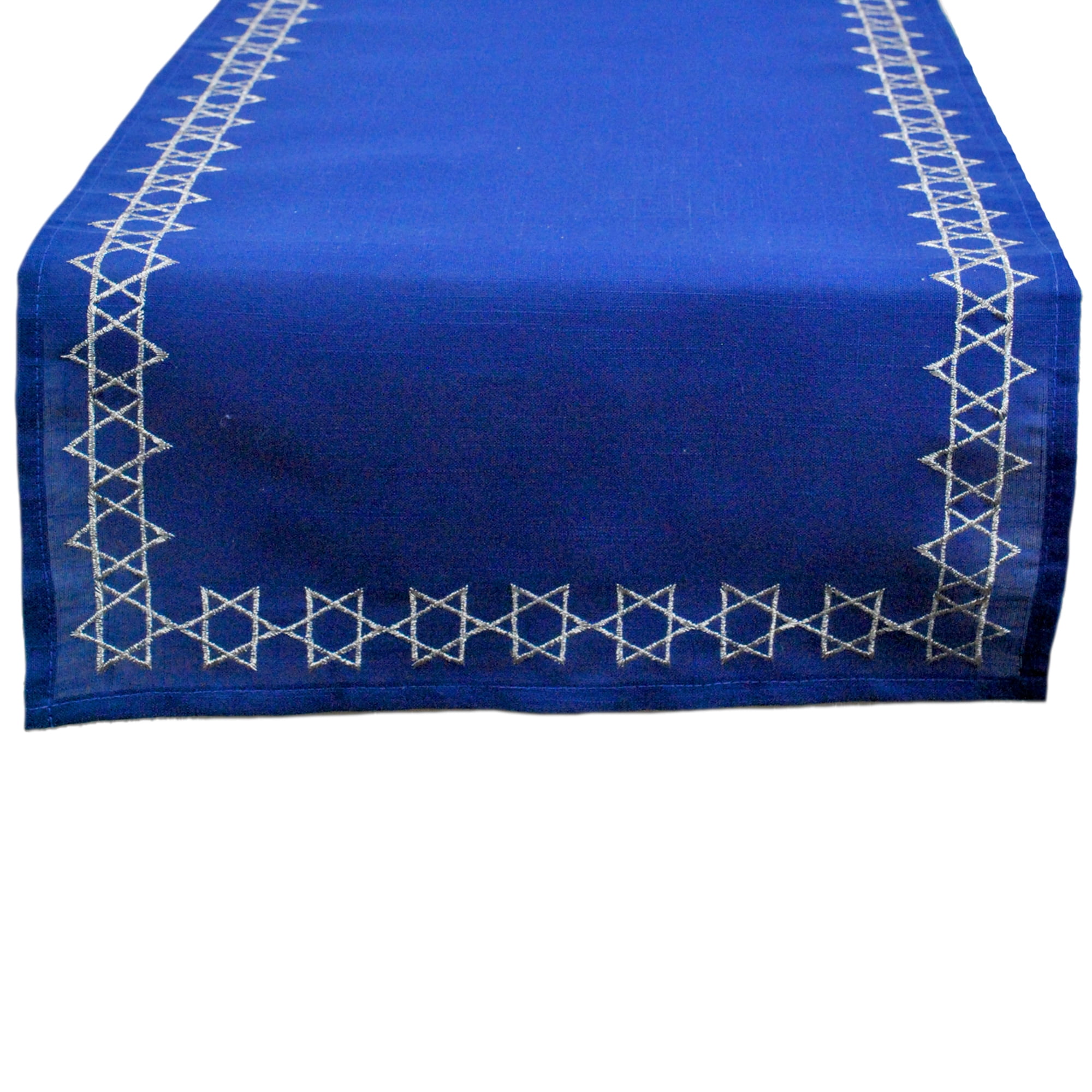 Table Runner with Embroidered Stars of David, photo 3 of 5