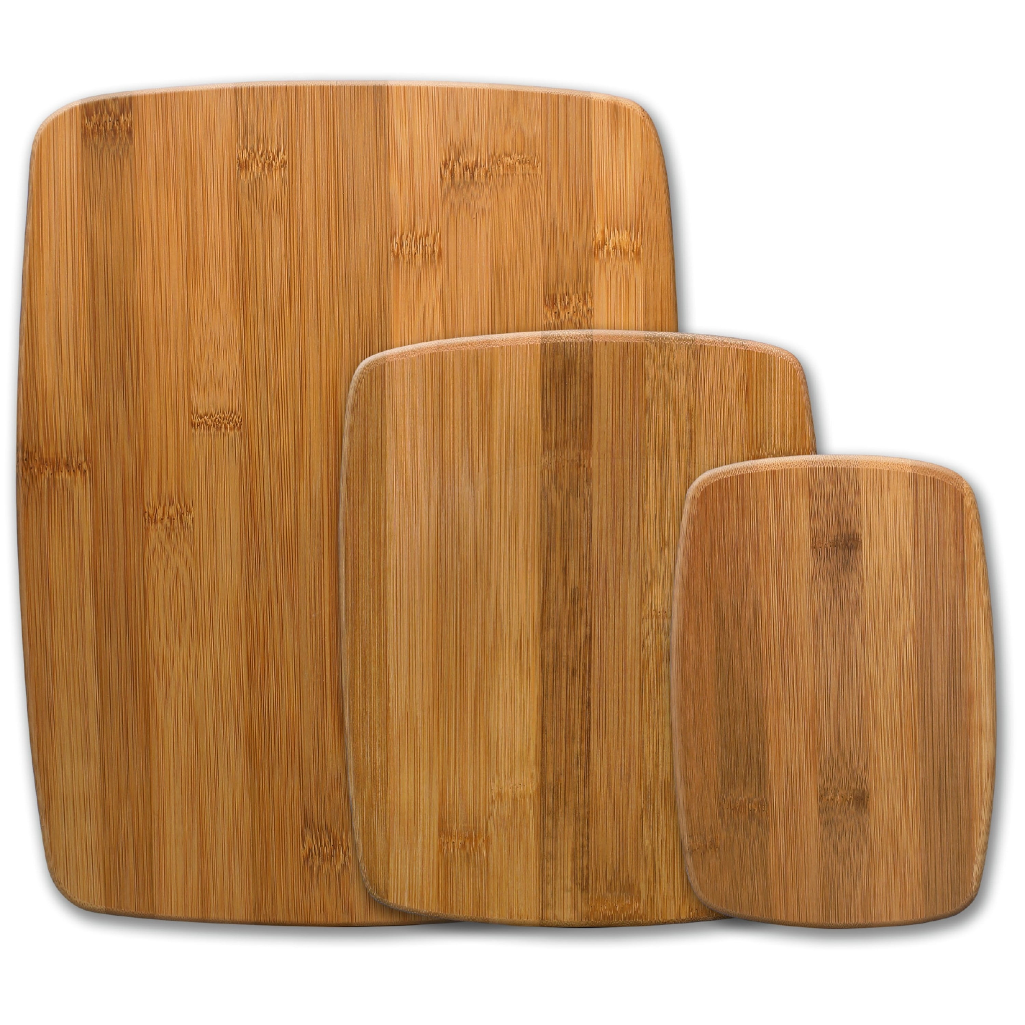 Bamboo Cutting Boards with Reversible Sides, Set of 3, photo 3 of 5