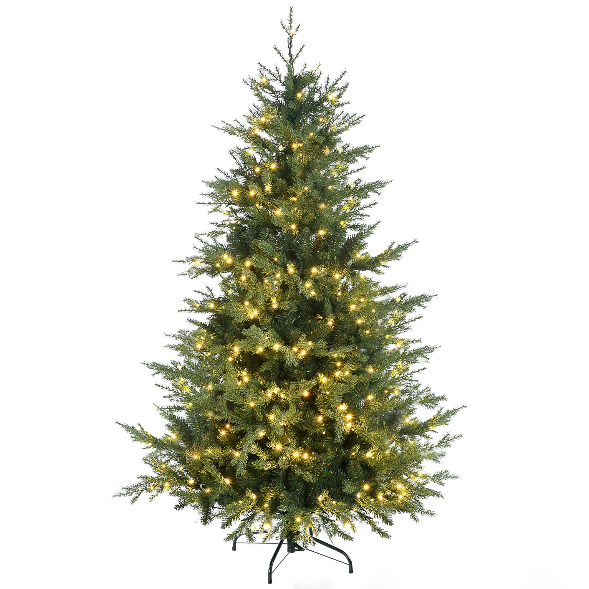 6 ft Christmas Tree with 400 Warm White LEDs, Green, photo 5 of 5