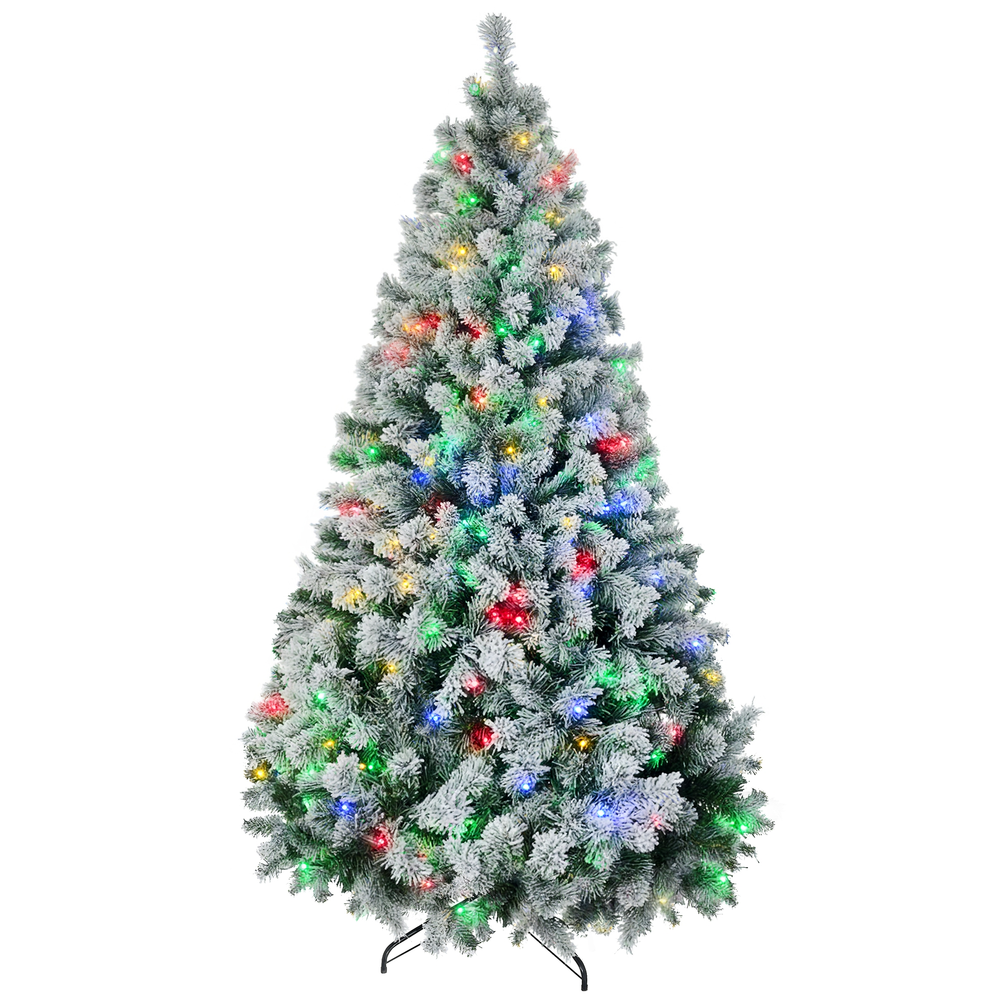 Christmas Tree with Frosted Branches and Dual-Color LEDs, photo 4 of 5