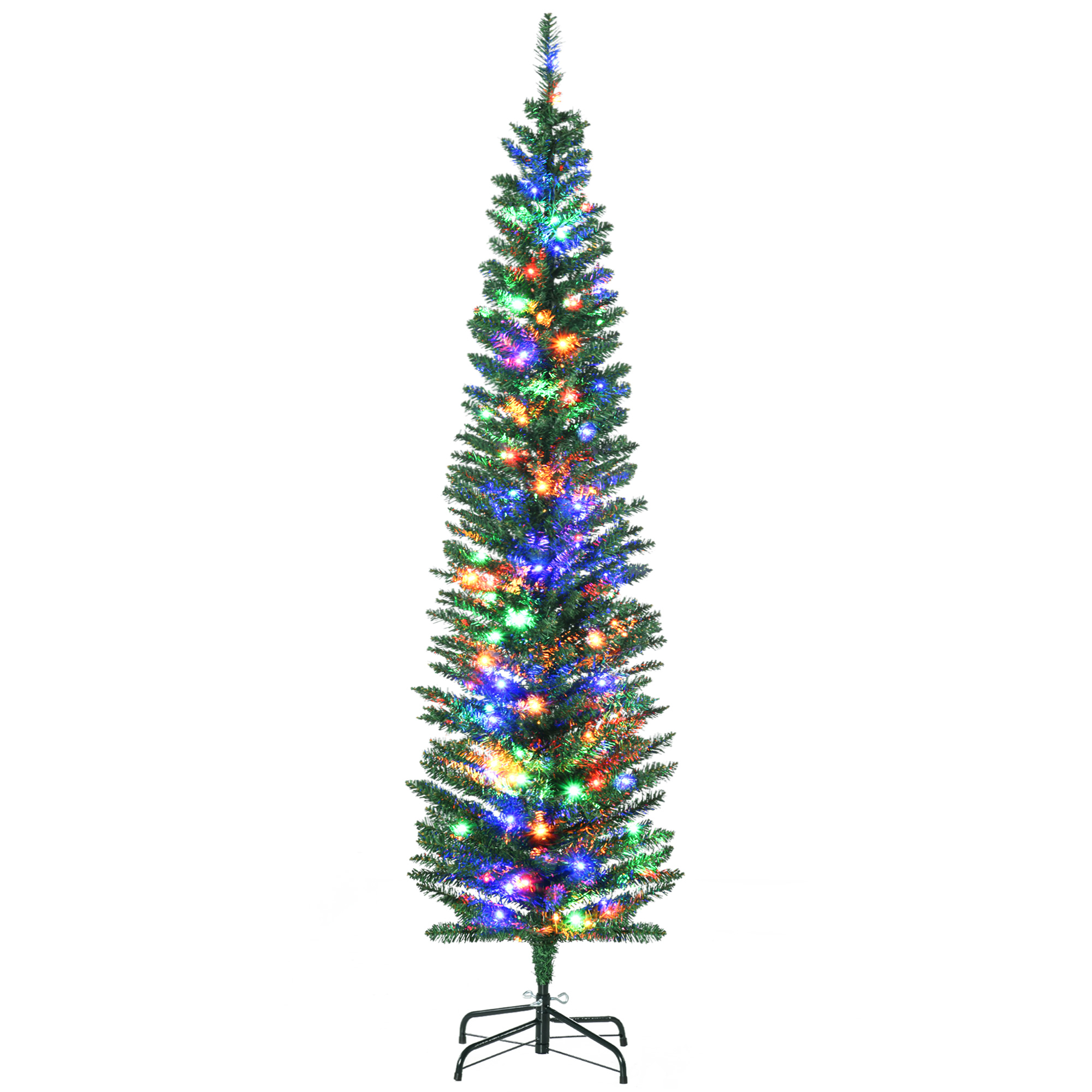 Pencil Christmas Tree with Multicolor LED Lights, photo 4 of 7