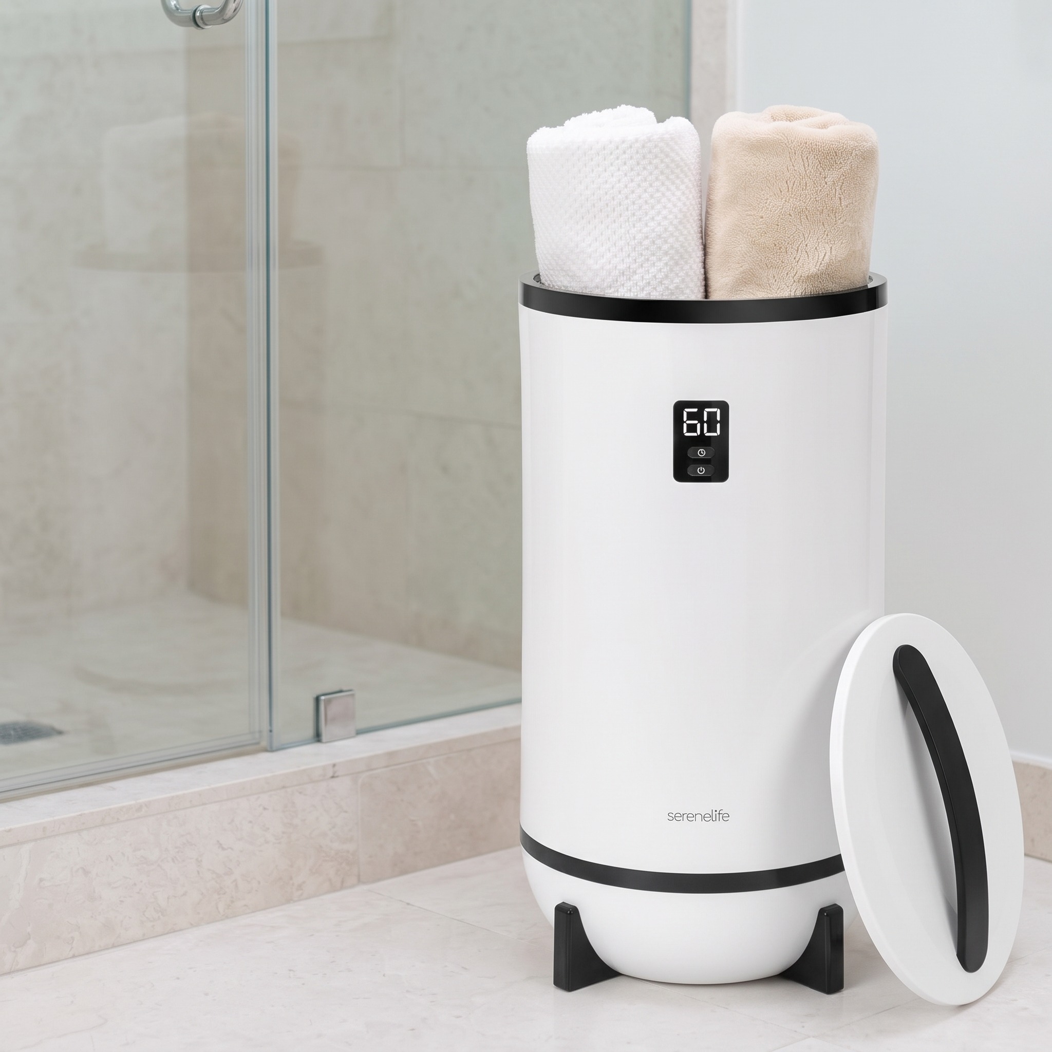 Towel Warmer Bucket with Four Timer Settings, photo 1 of 9