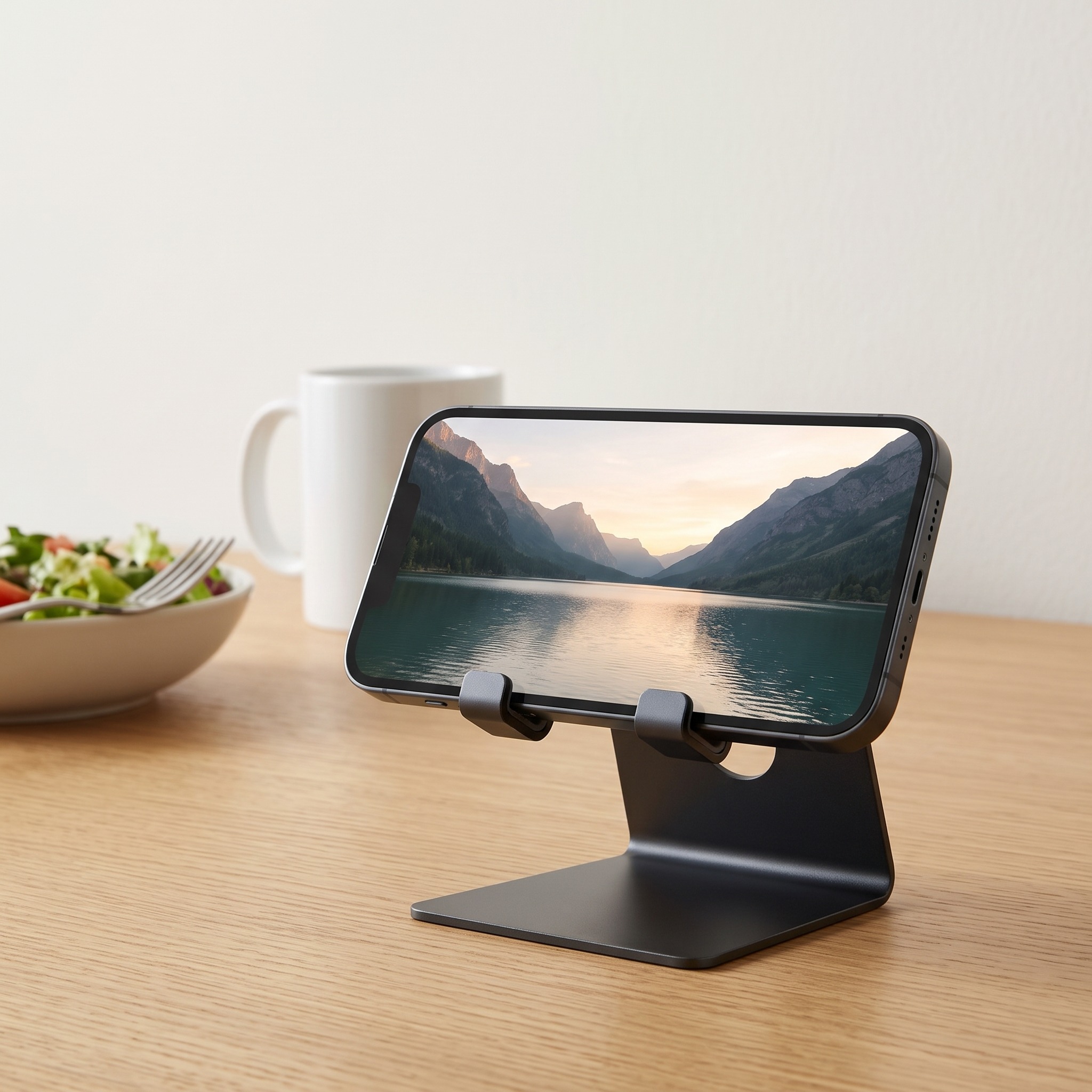 Desktop Phone Stand with Cable Opening, photo 2 of 9