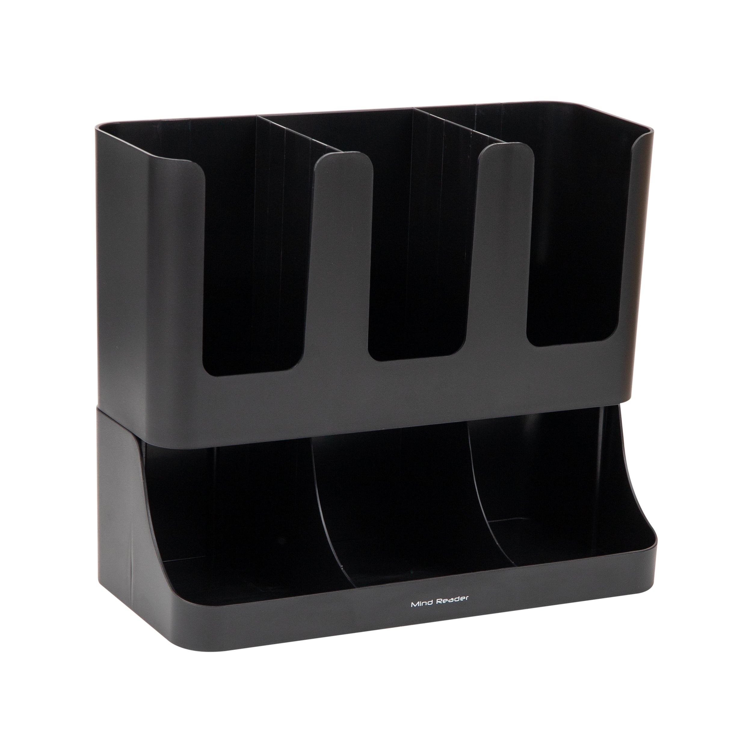 6-Compartment Cup and Condiment Organizer, Black, photo 3 of 5