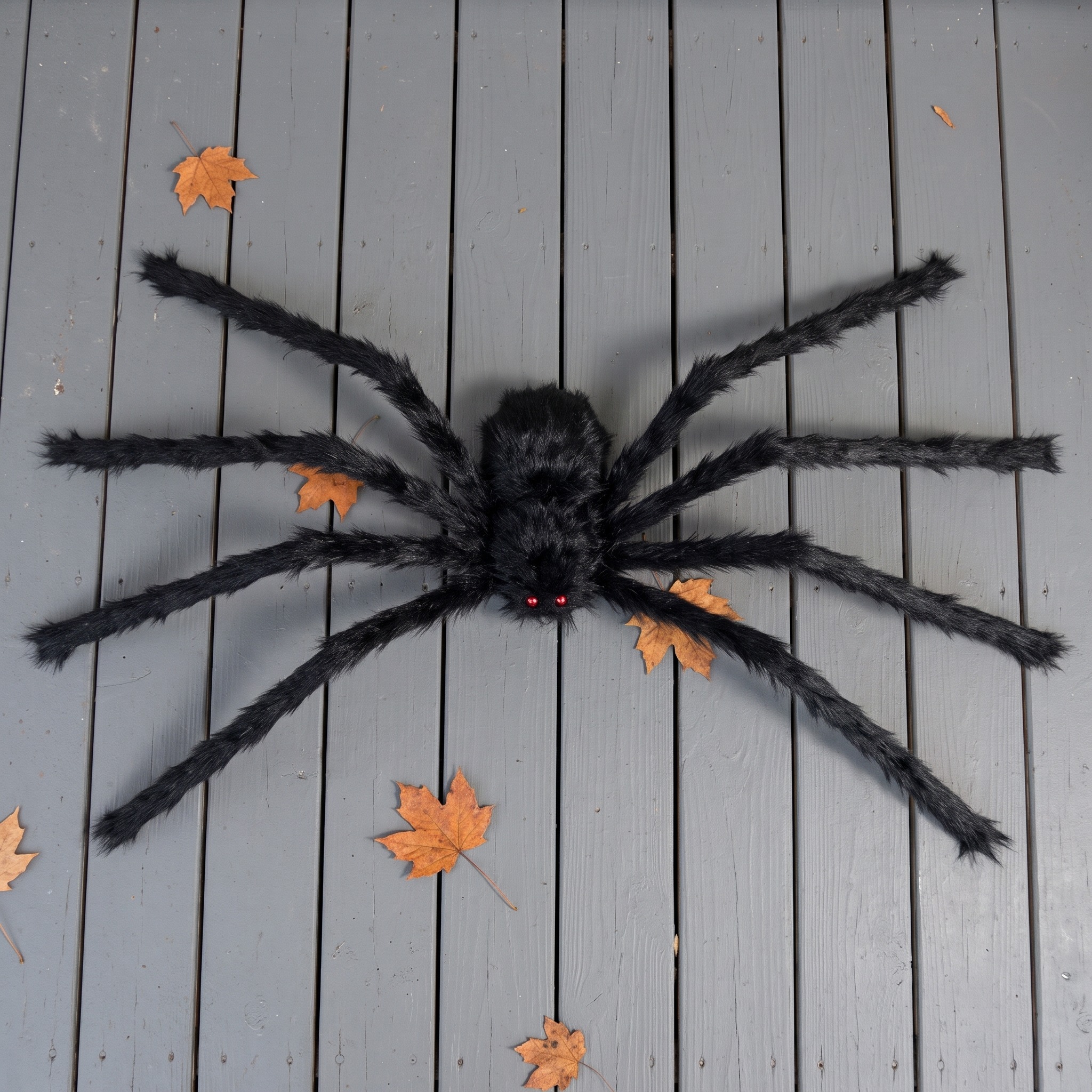 Hairy Halloween Spider with Bendable Legs, photo 2 of 8