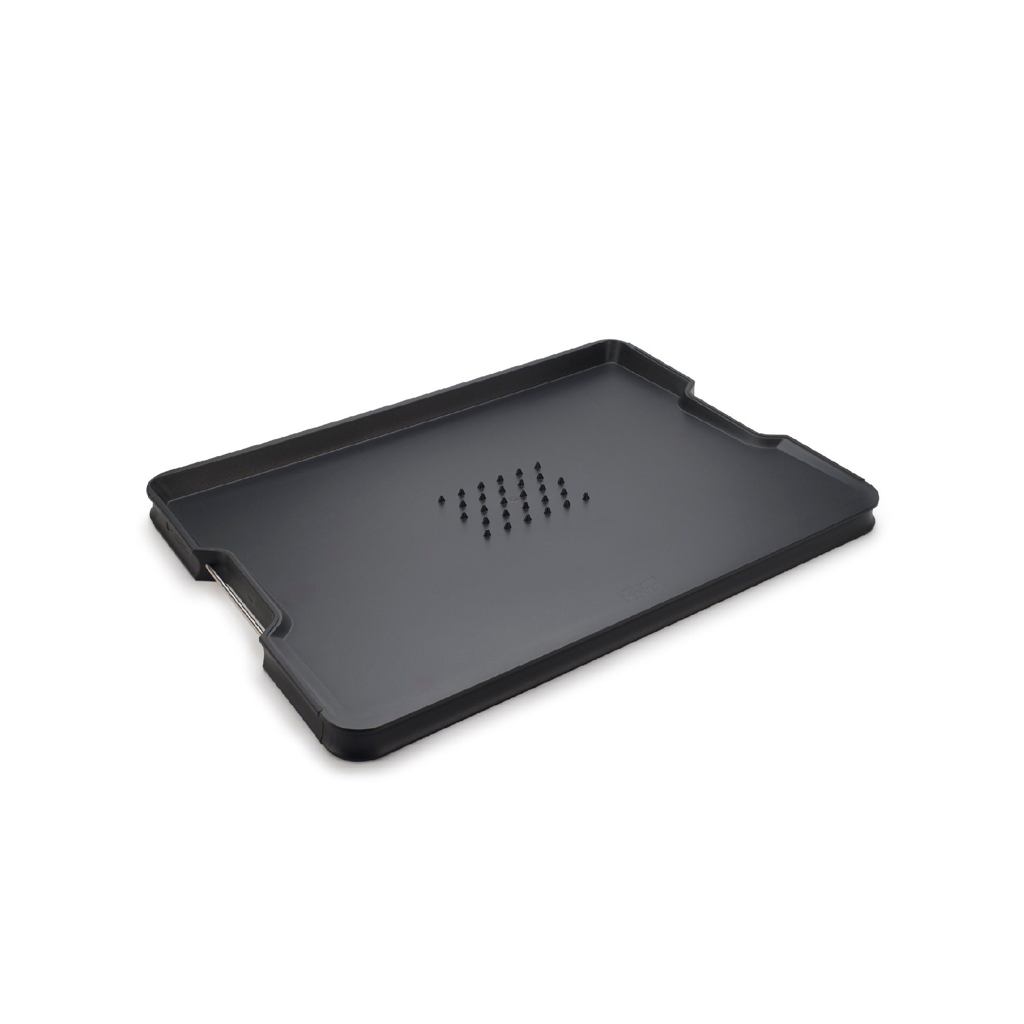 Double-Sided Carving Board with Meat Grip — XL, Black, photo 9 of 11