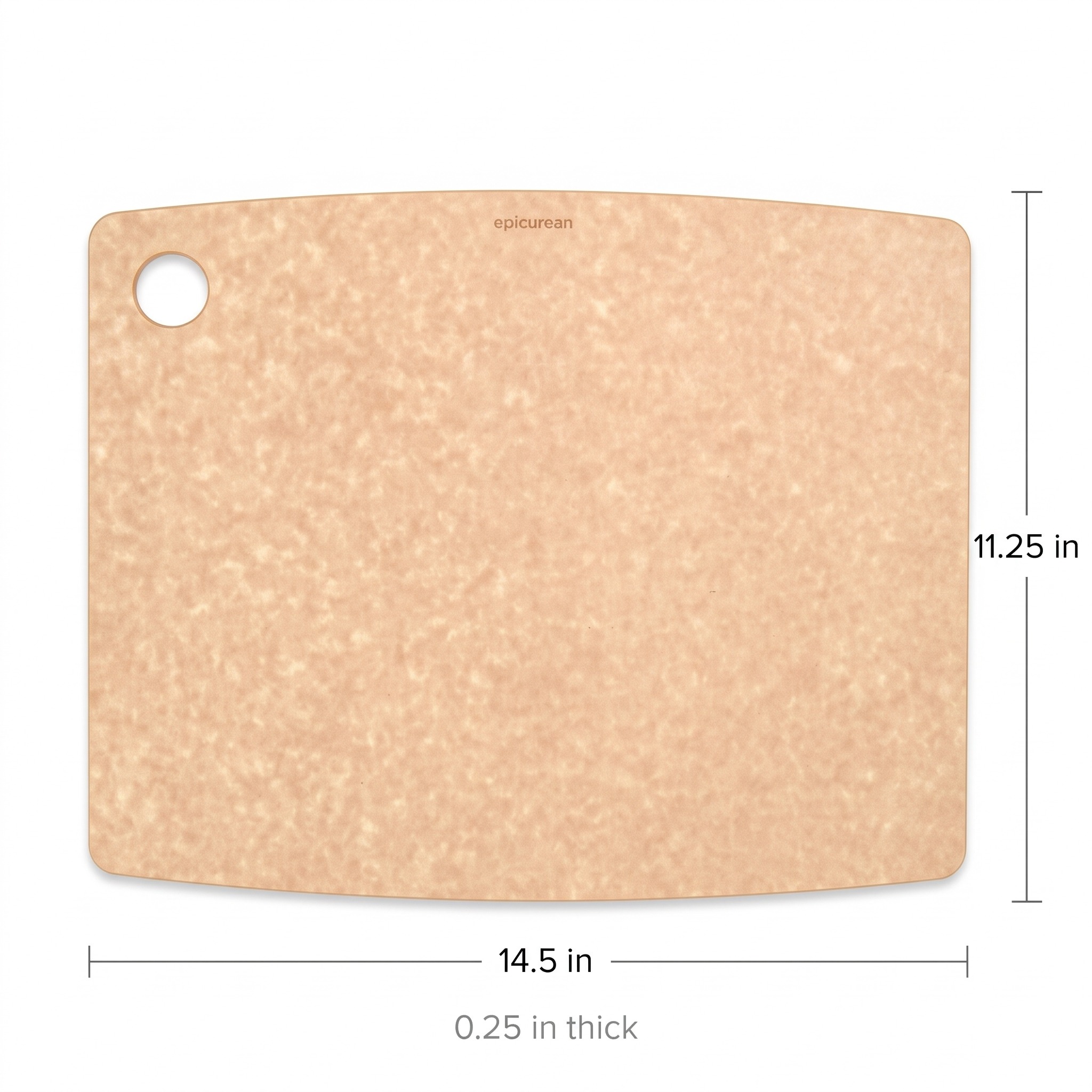 Cutting Board with Hanging Hole and Slim Profile, photo 2 of 15