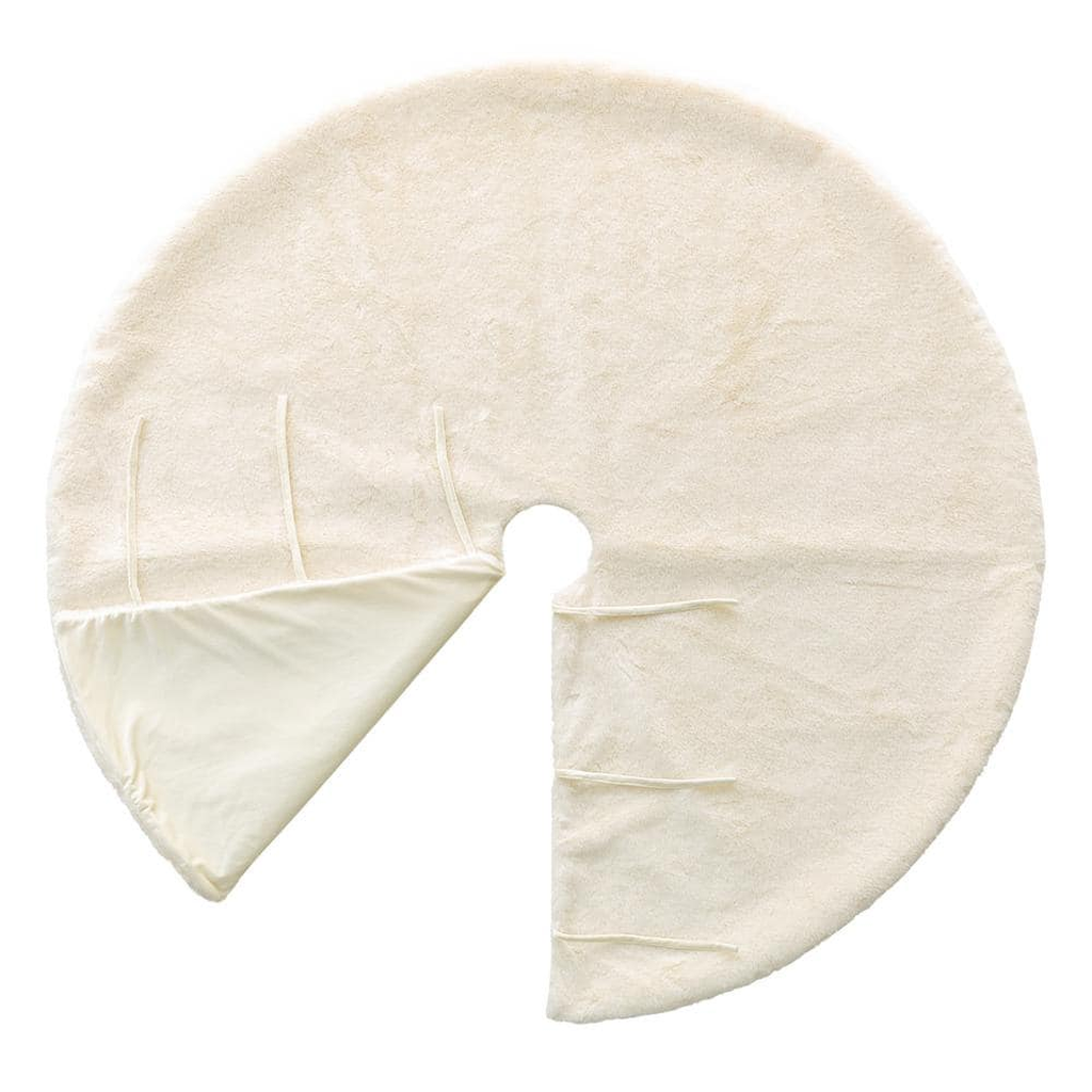 Christmas Tree Skirt with Reversible Faux Fur, photo 4 of 10
