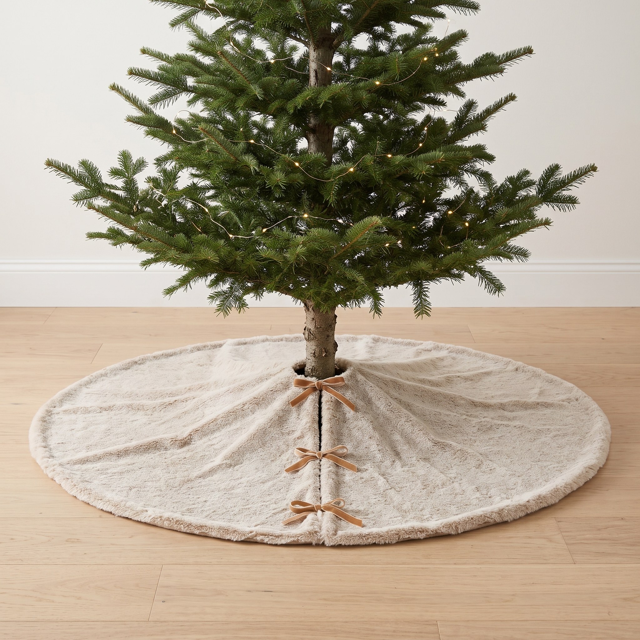 Christmas Tree Skirt with Reversible Faux Fur, photo 5 of 10
