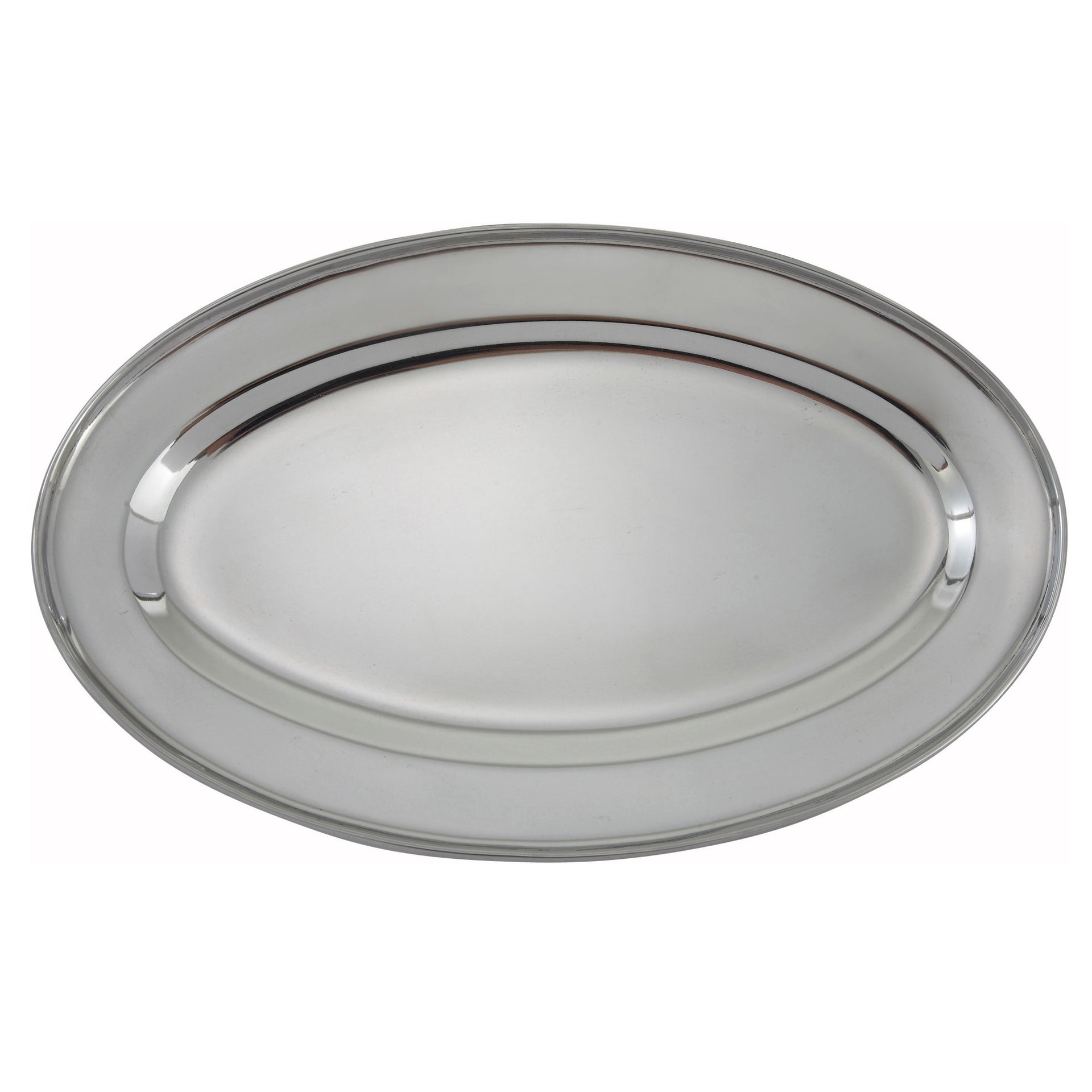16 in Oval Serving Platter with Polished Rim, photo 3 of 5