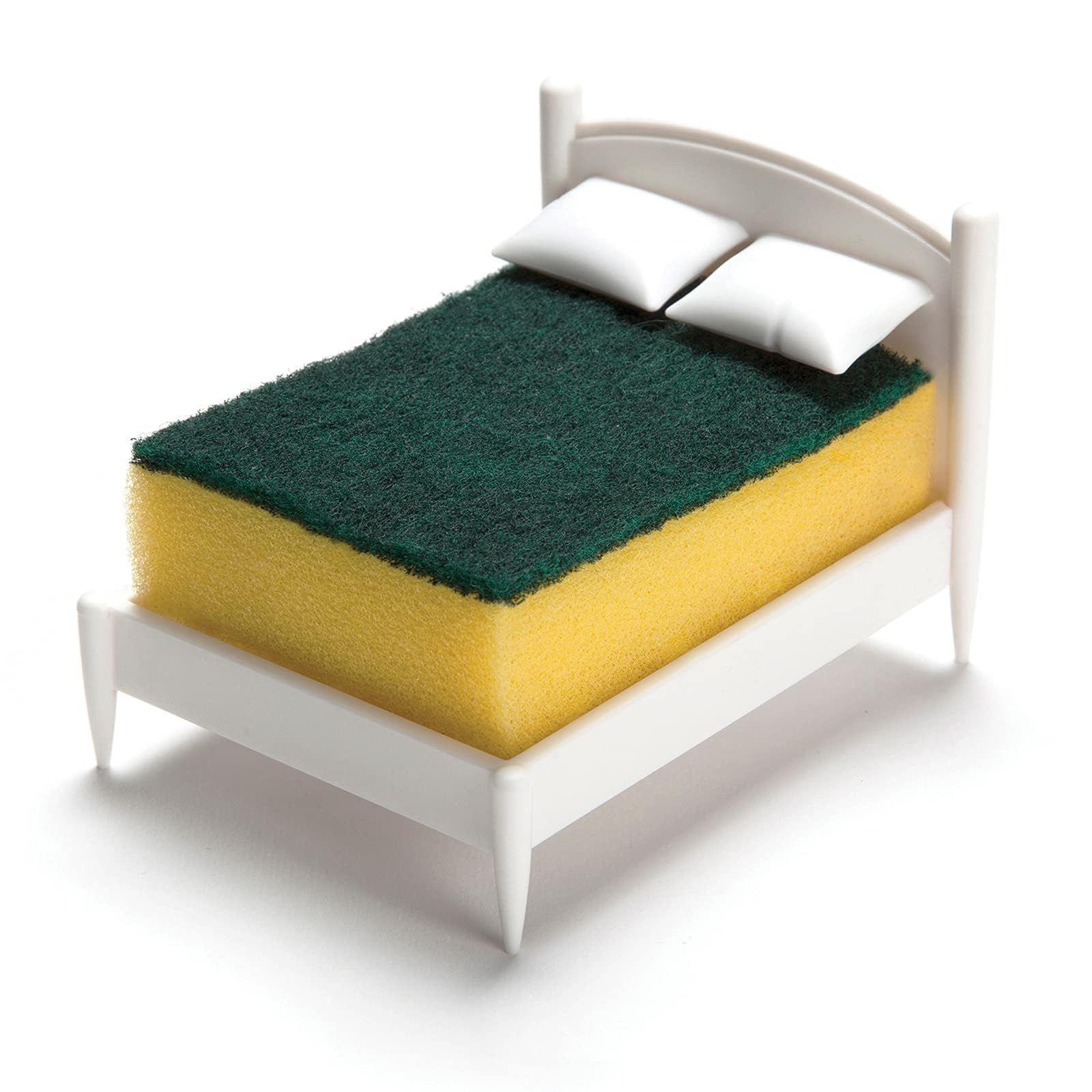 Sponge Holder with Miniature Bed Shape, White, photo 3 of 5