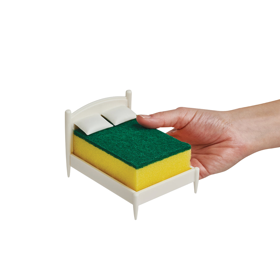 Sponge Holder with Miniature Bed Shape, White, photo 5 of 5