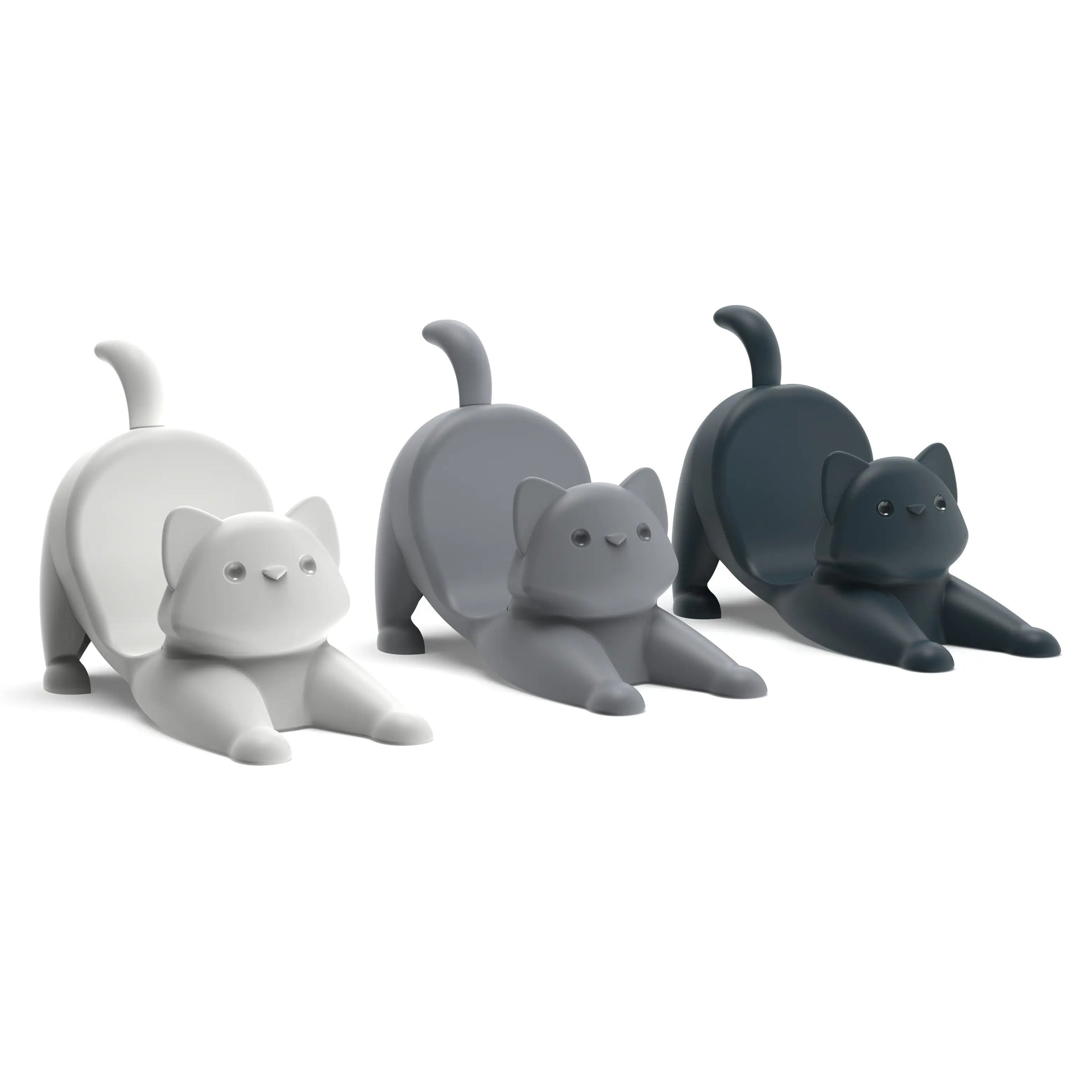 Taco Holders with Stretching Cat Shape, Set of 3, photo 3 of 5